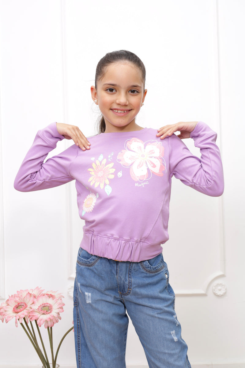 Polera french terry Ivonne