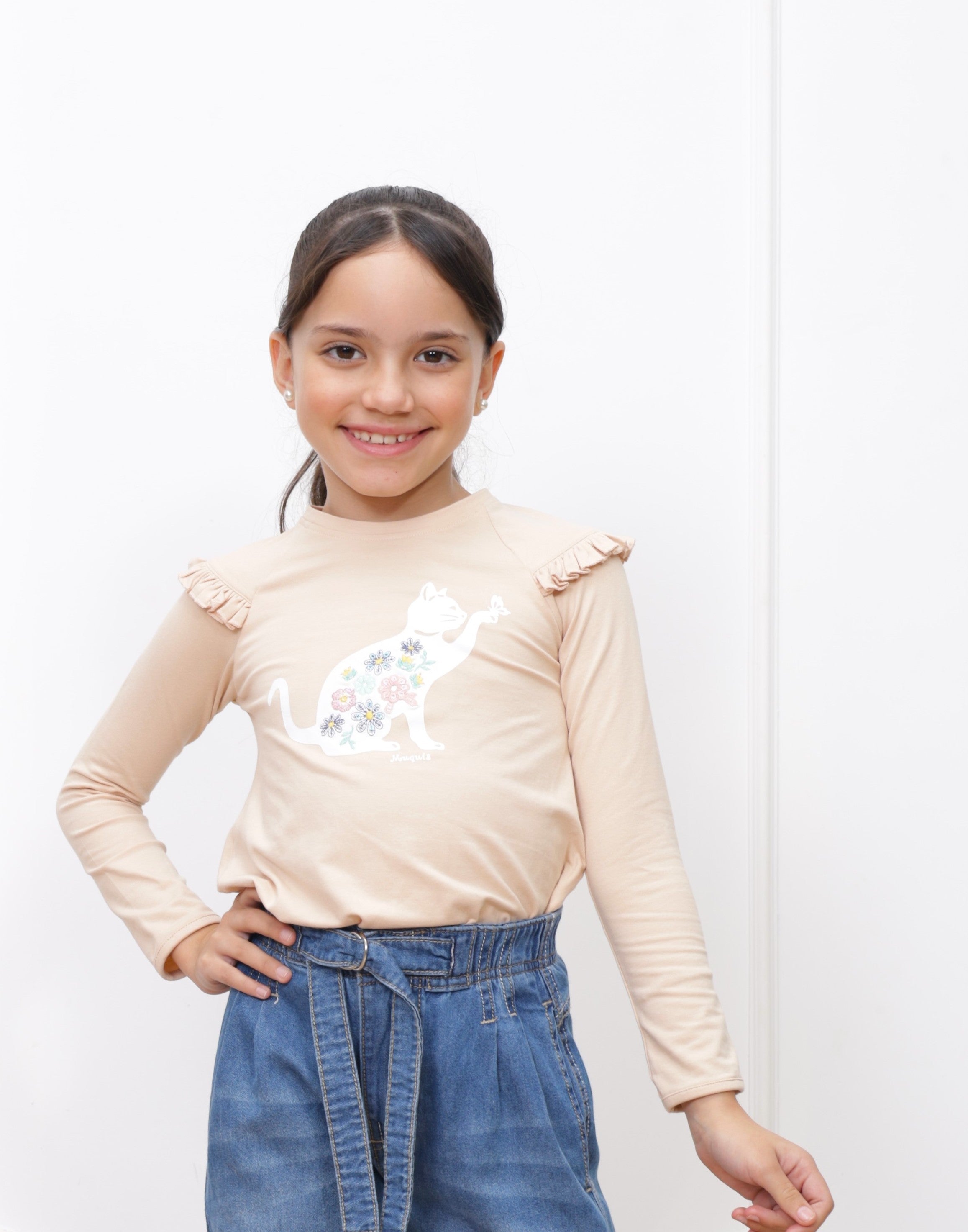 Polo Alejandra manga larga