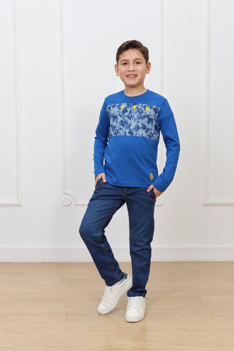 Polo Cedmi manga larga