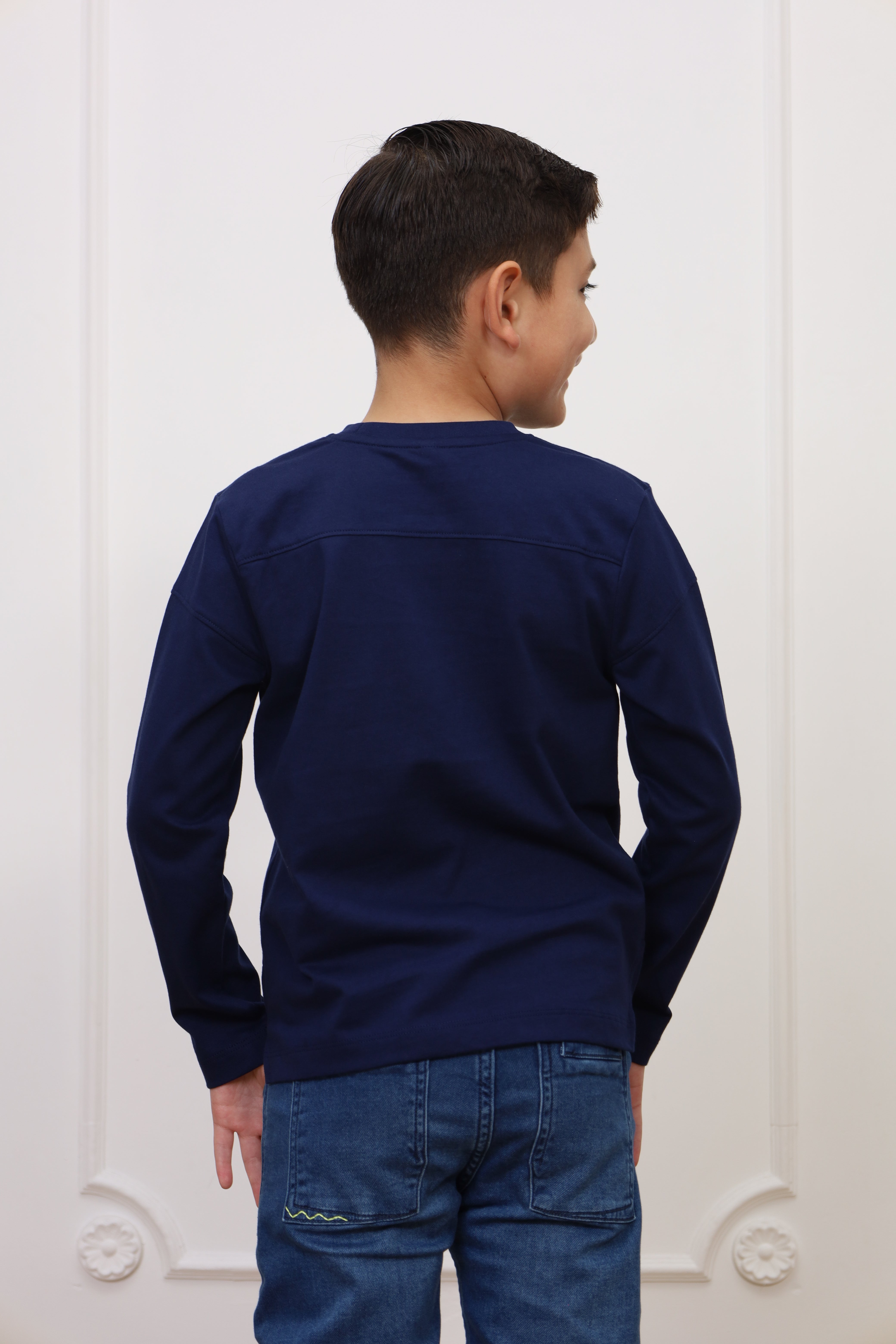 Polo Cedmi manga larga