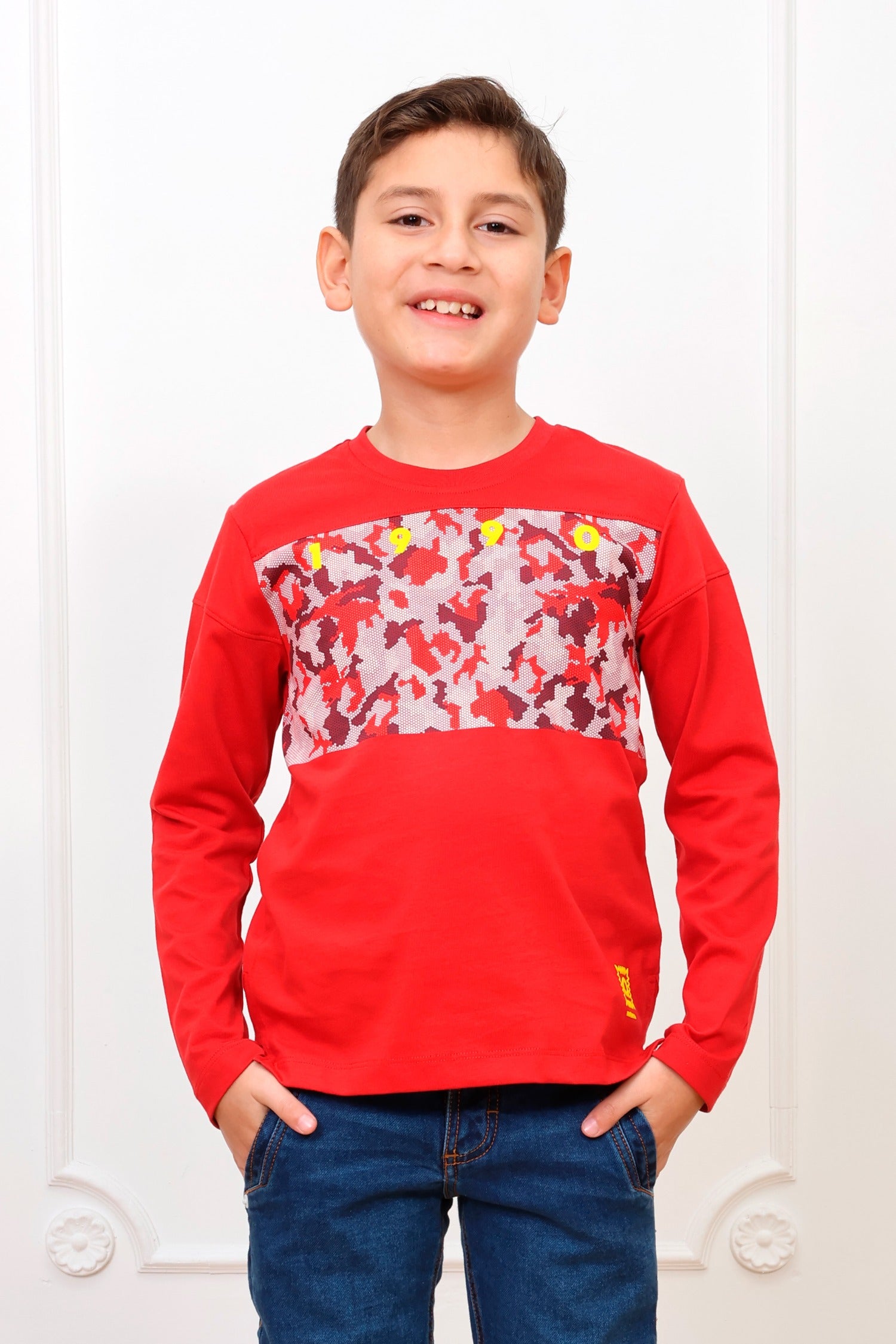 Polo Cedmi manga larga