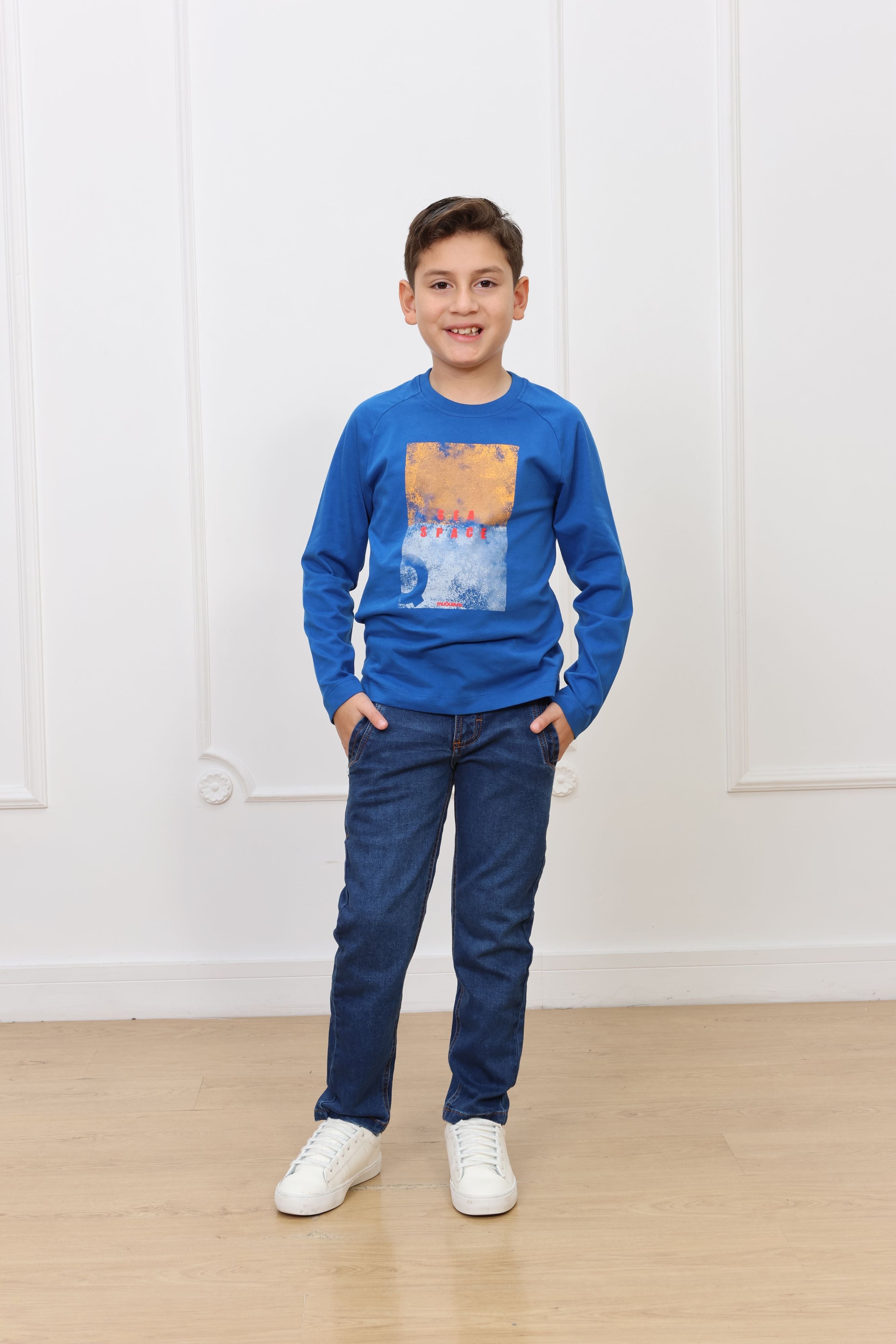 Polo Enzo manga larga