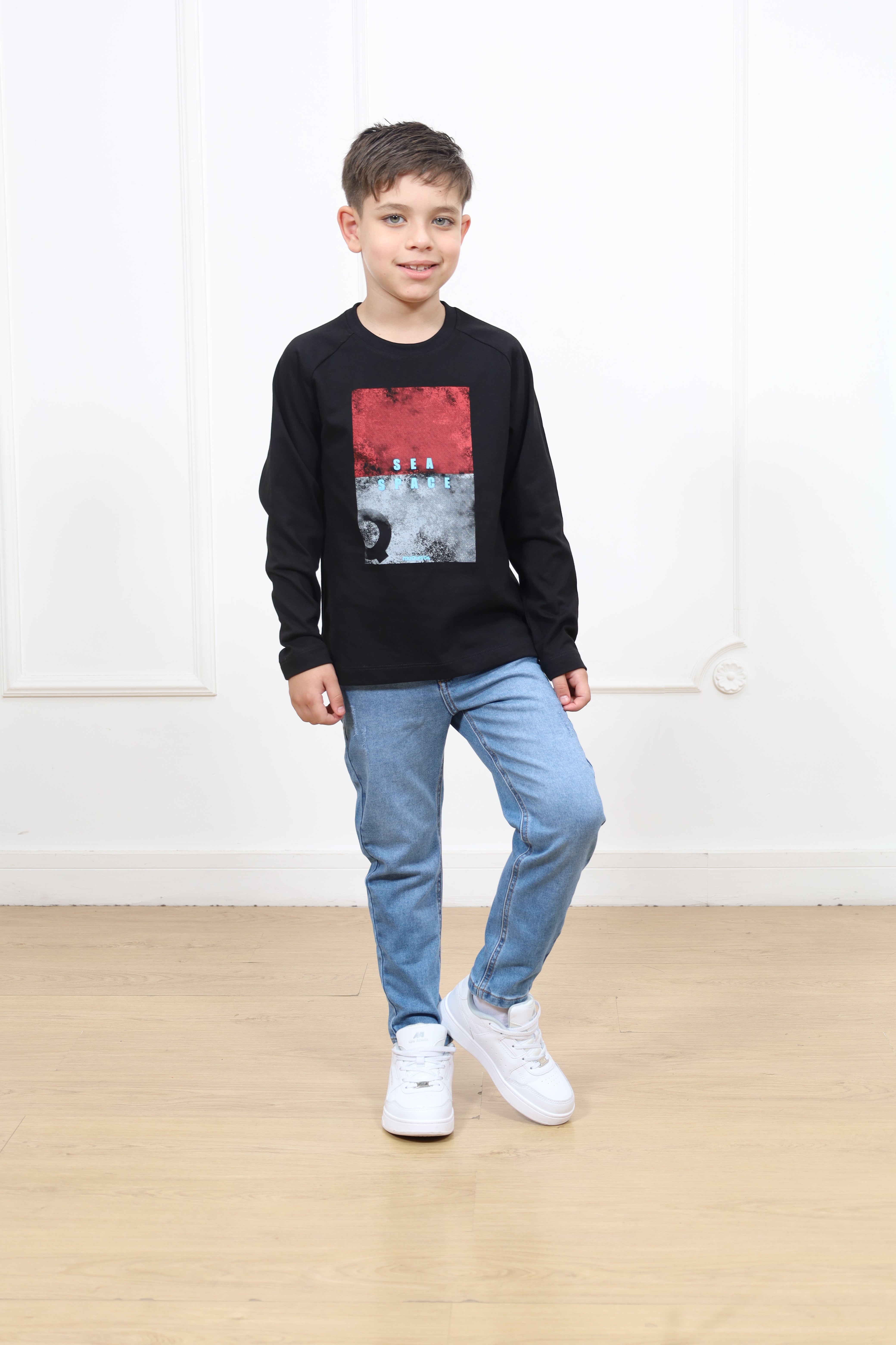 Polo Enzo manga larga