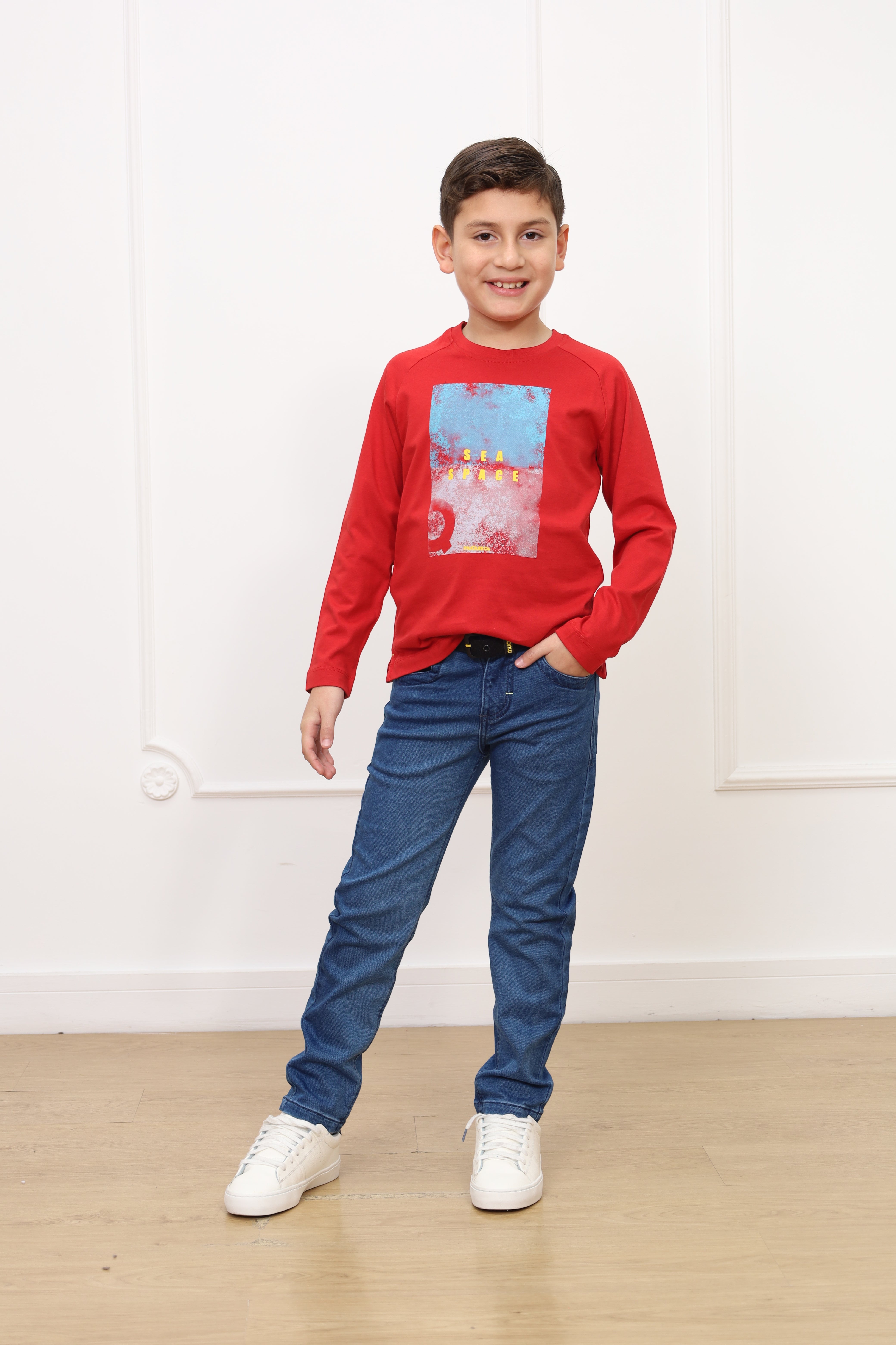 Polo Enzo manga larga