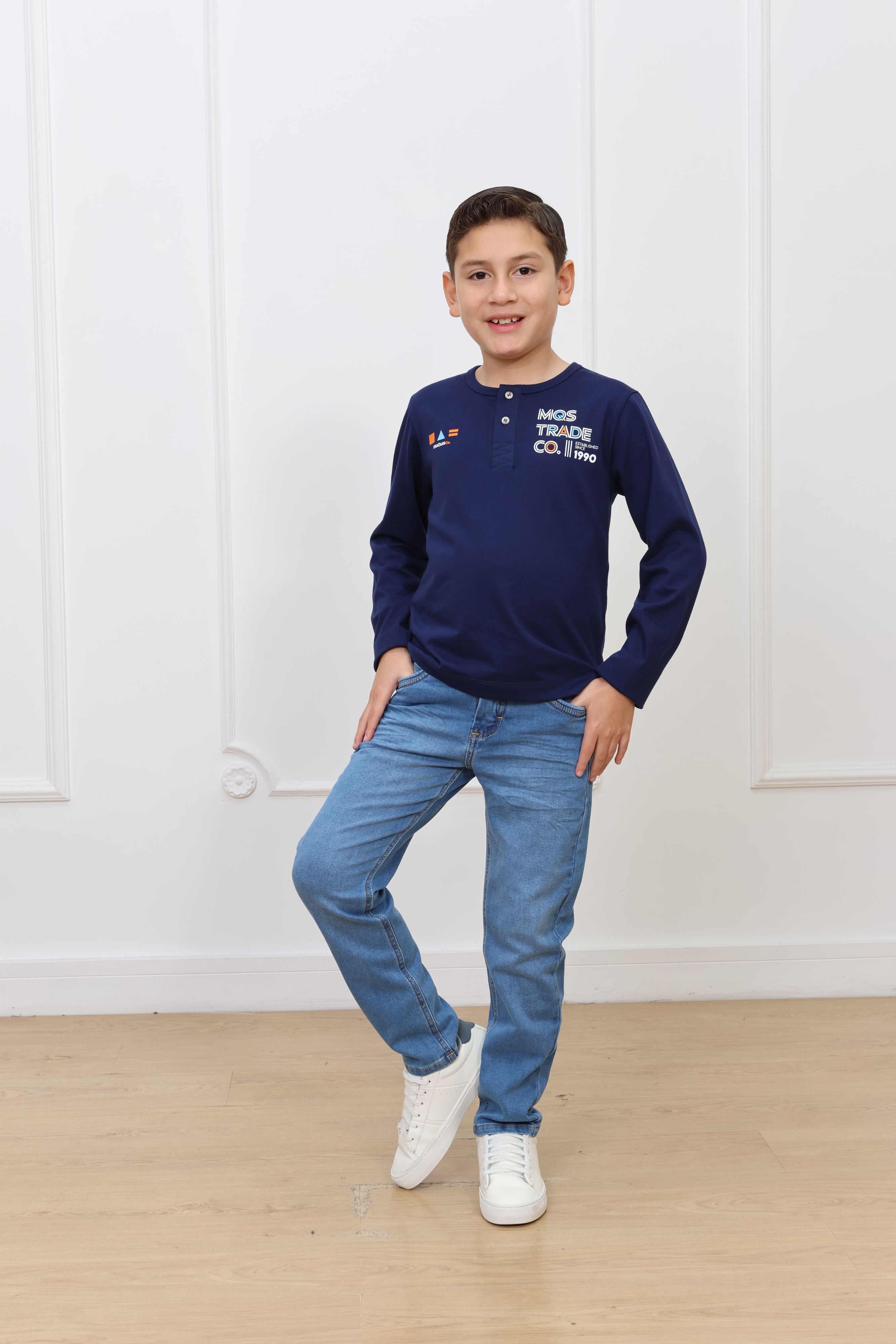 Polo Joaquin manga larga