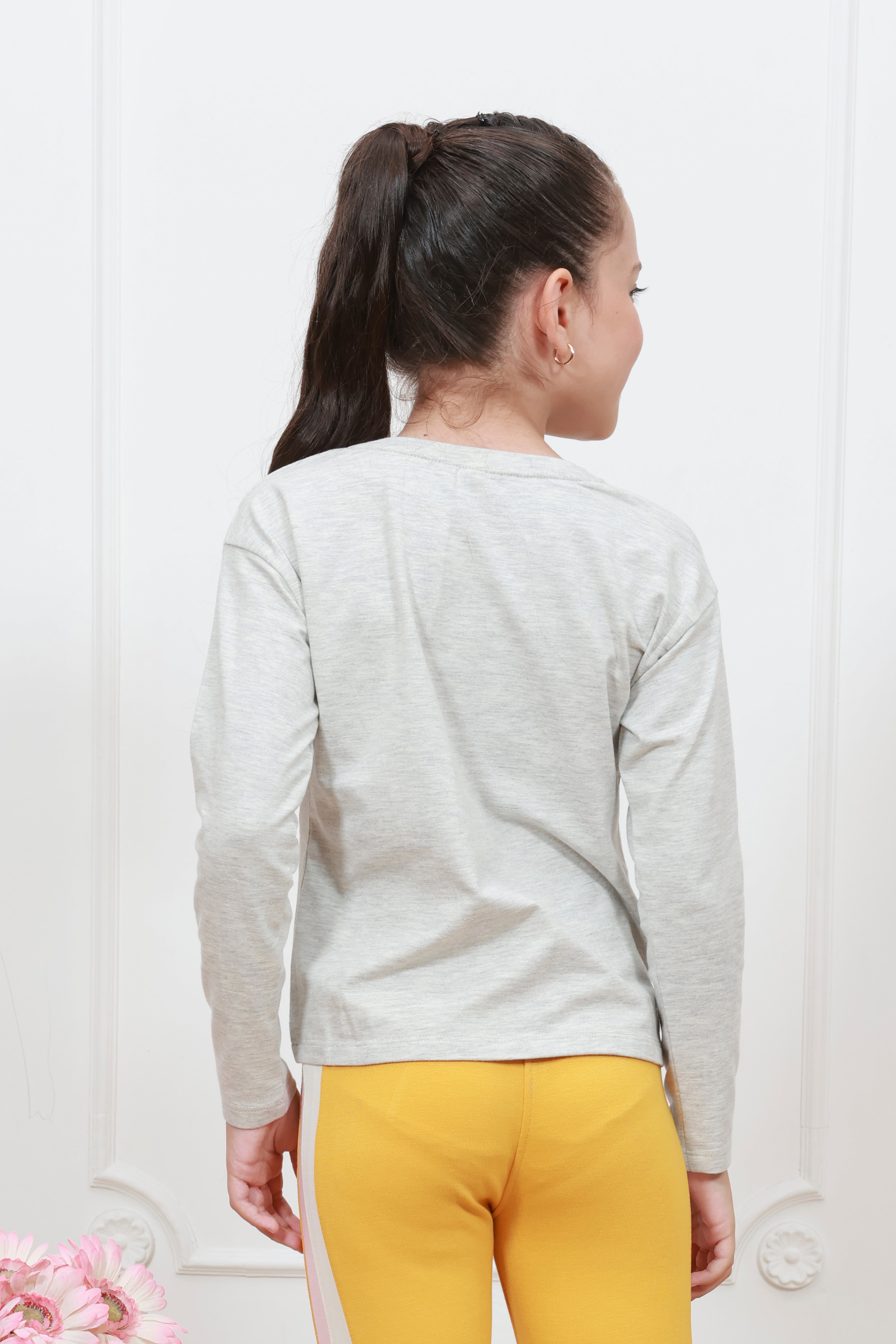 Polo Kristy manga larga