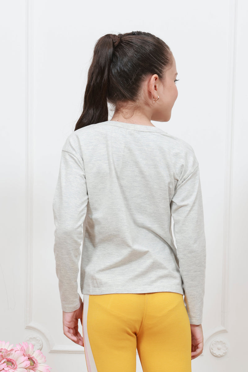 Polo Kristy manga larga