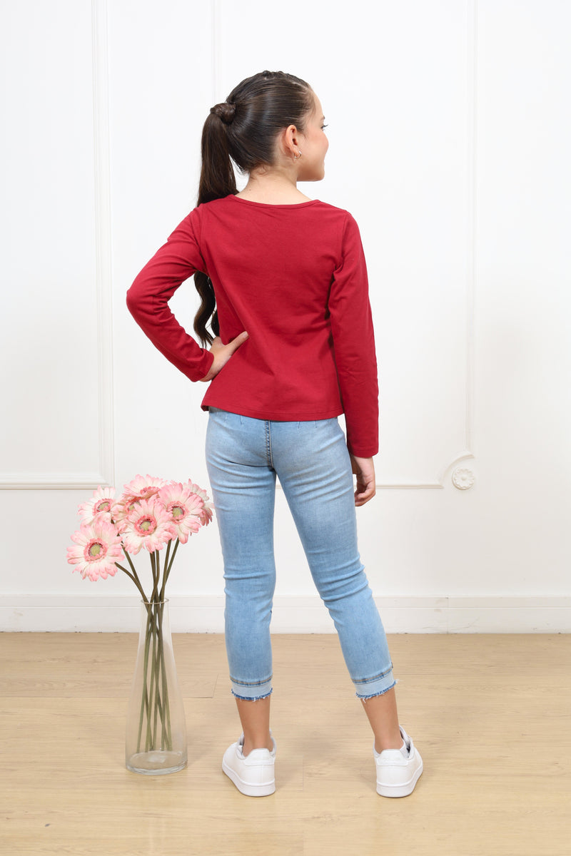 Polo Lanya manga larga