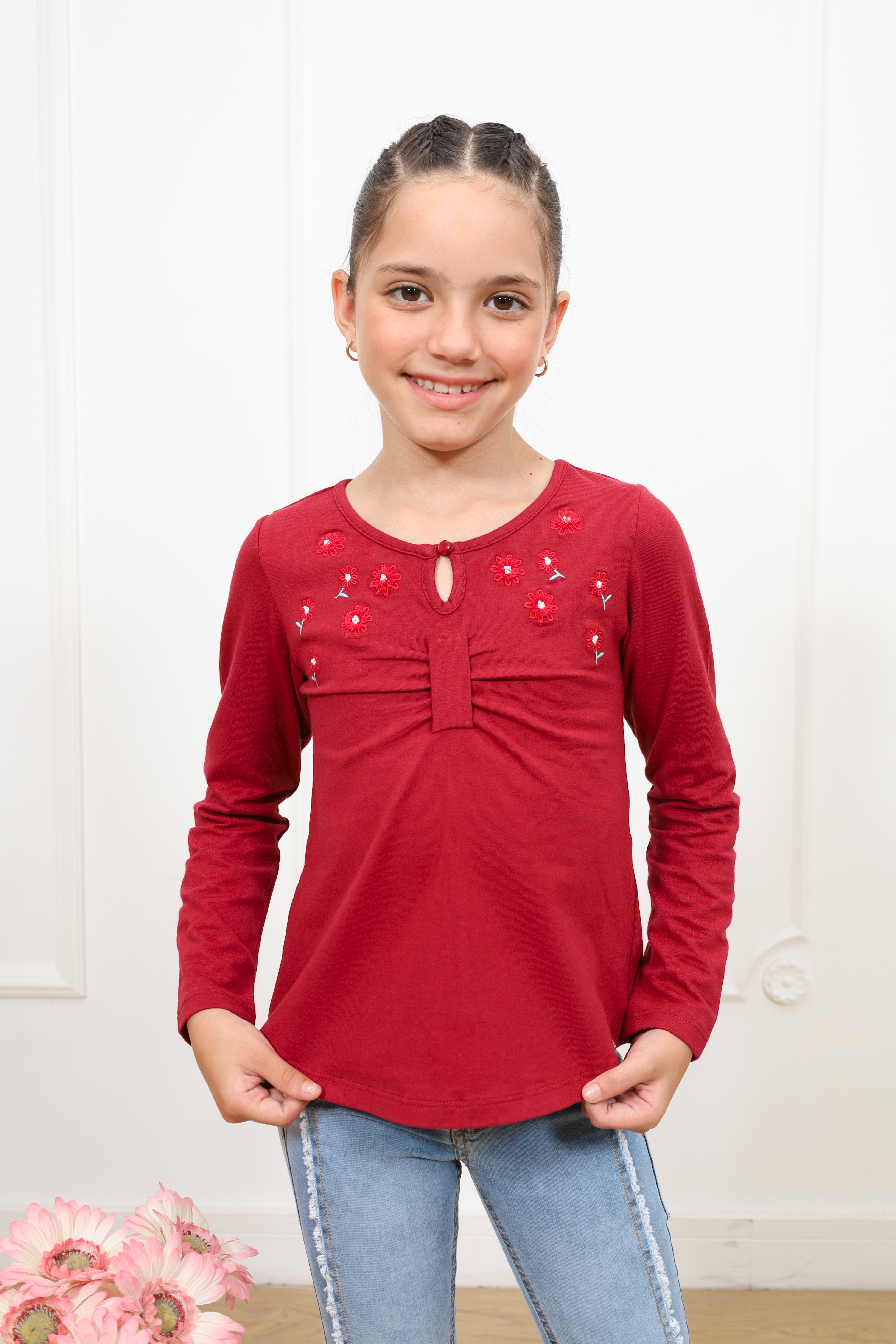 Polo Lanya manga larga