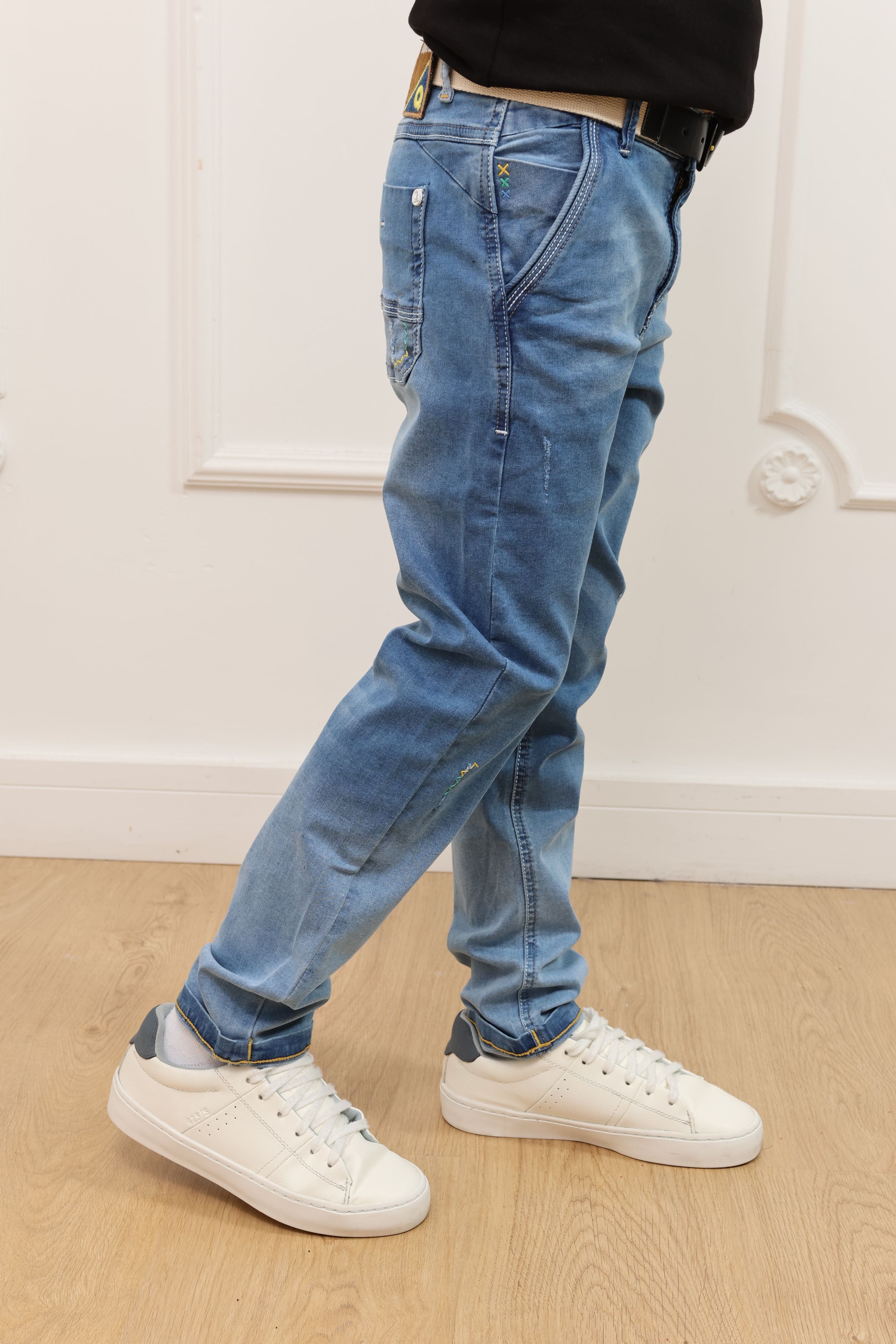 Pantalon denim Maximiliano Slim