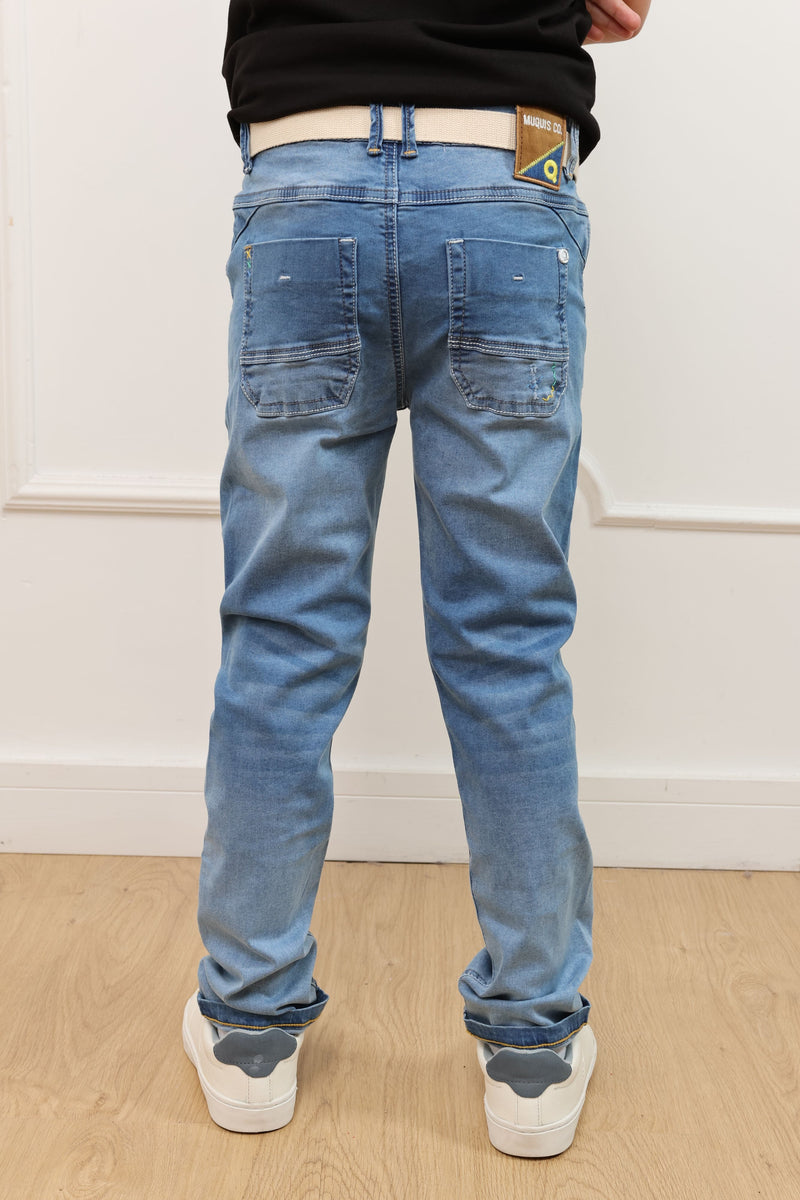 Pantalon denim Maximiliano Slim