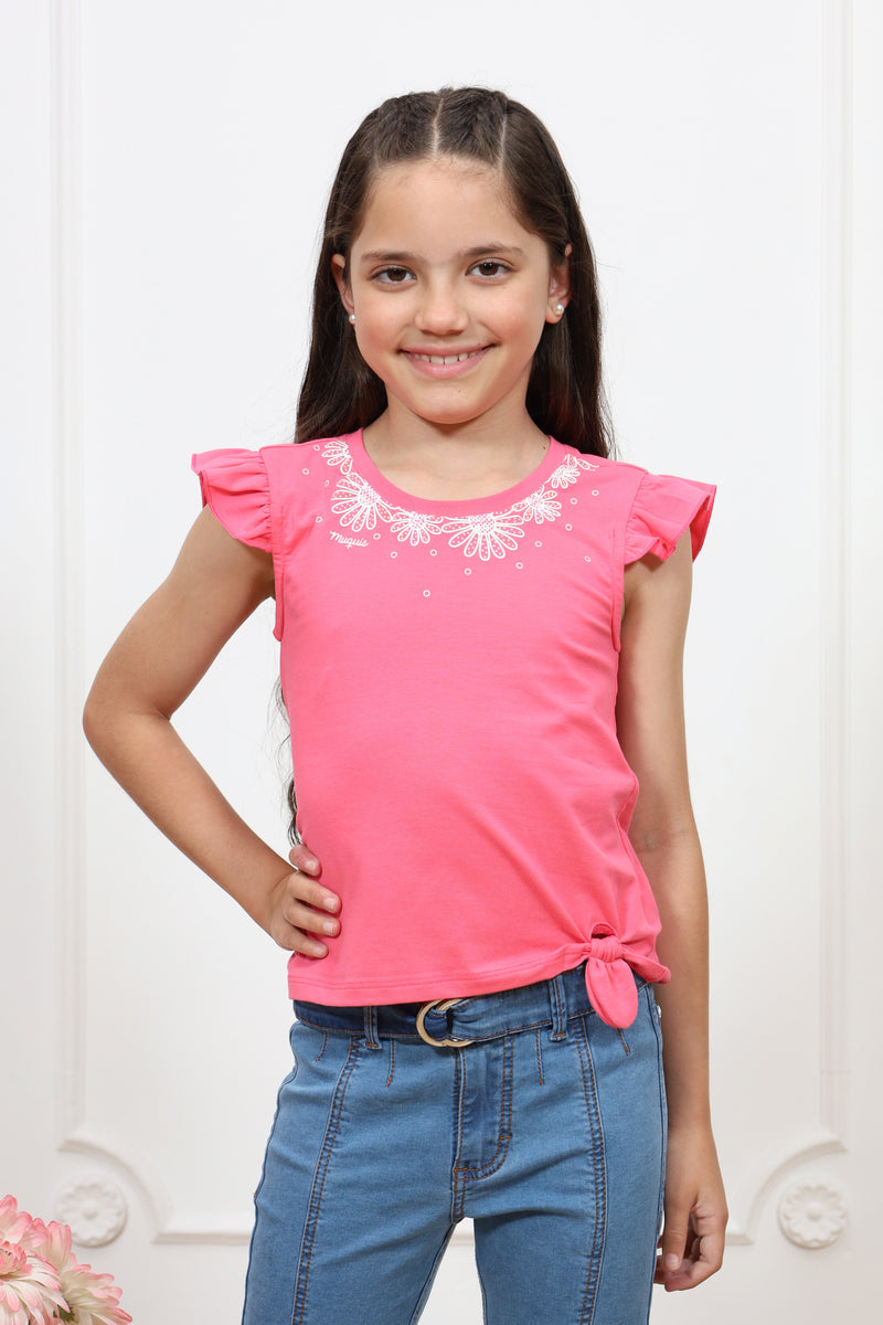 Polo Isabella manga corta