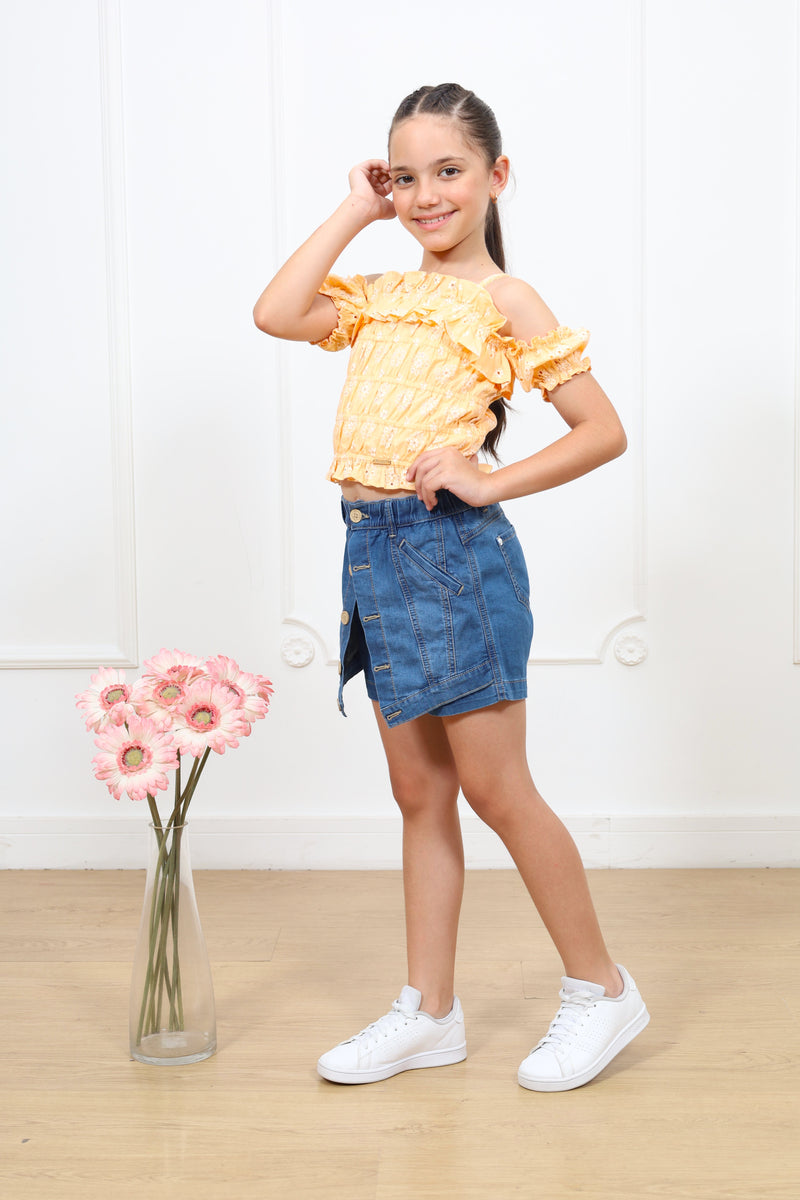 Falda Short denim Ariel