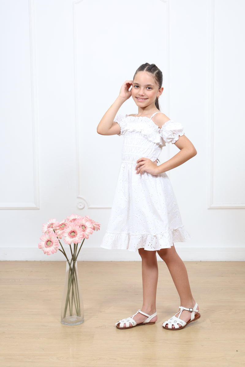 Vestido Manga Corta Grecia
