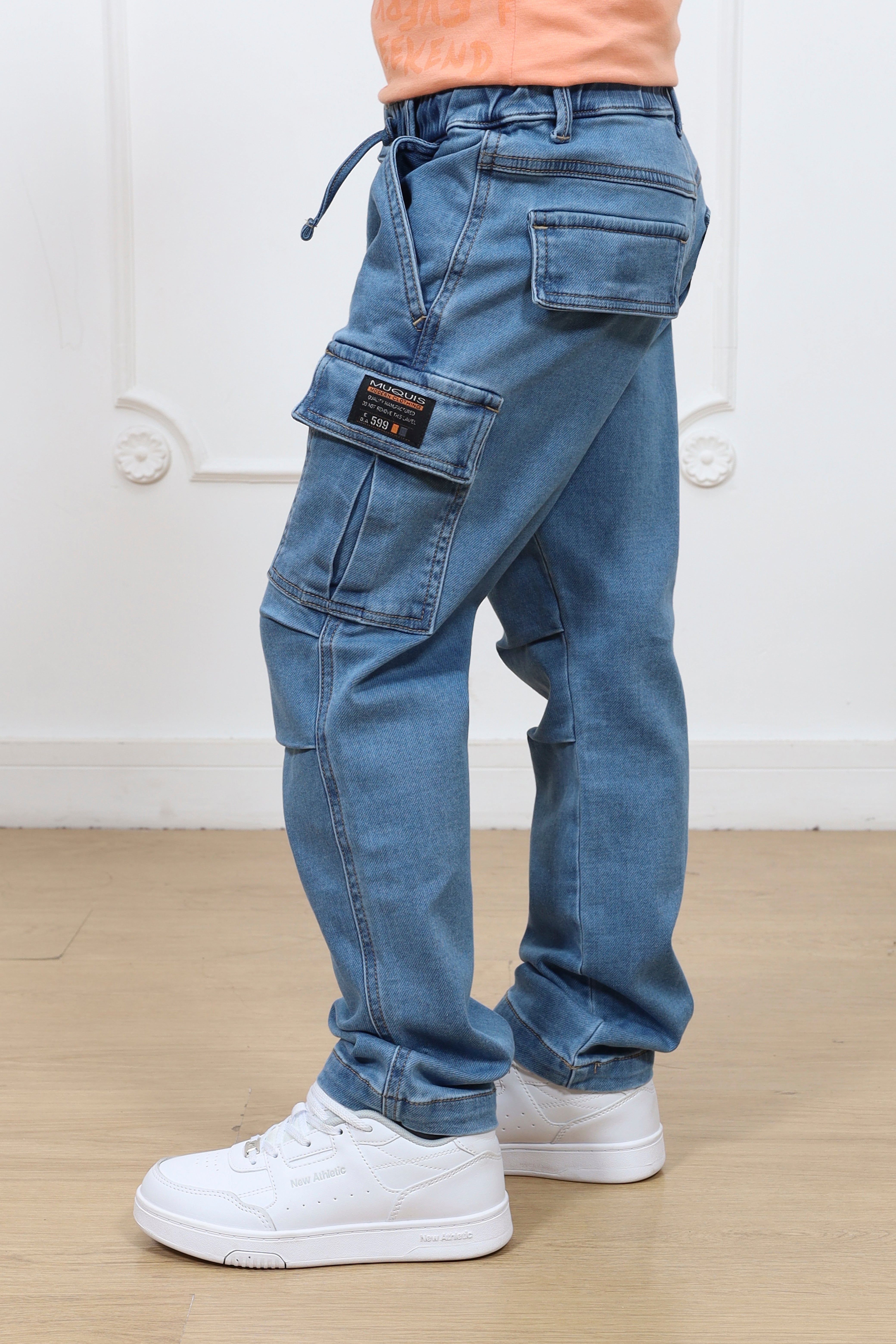 Pantalon jogger denim cargo Wilson