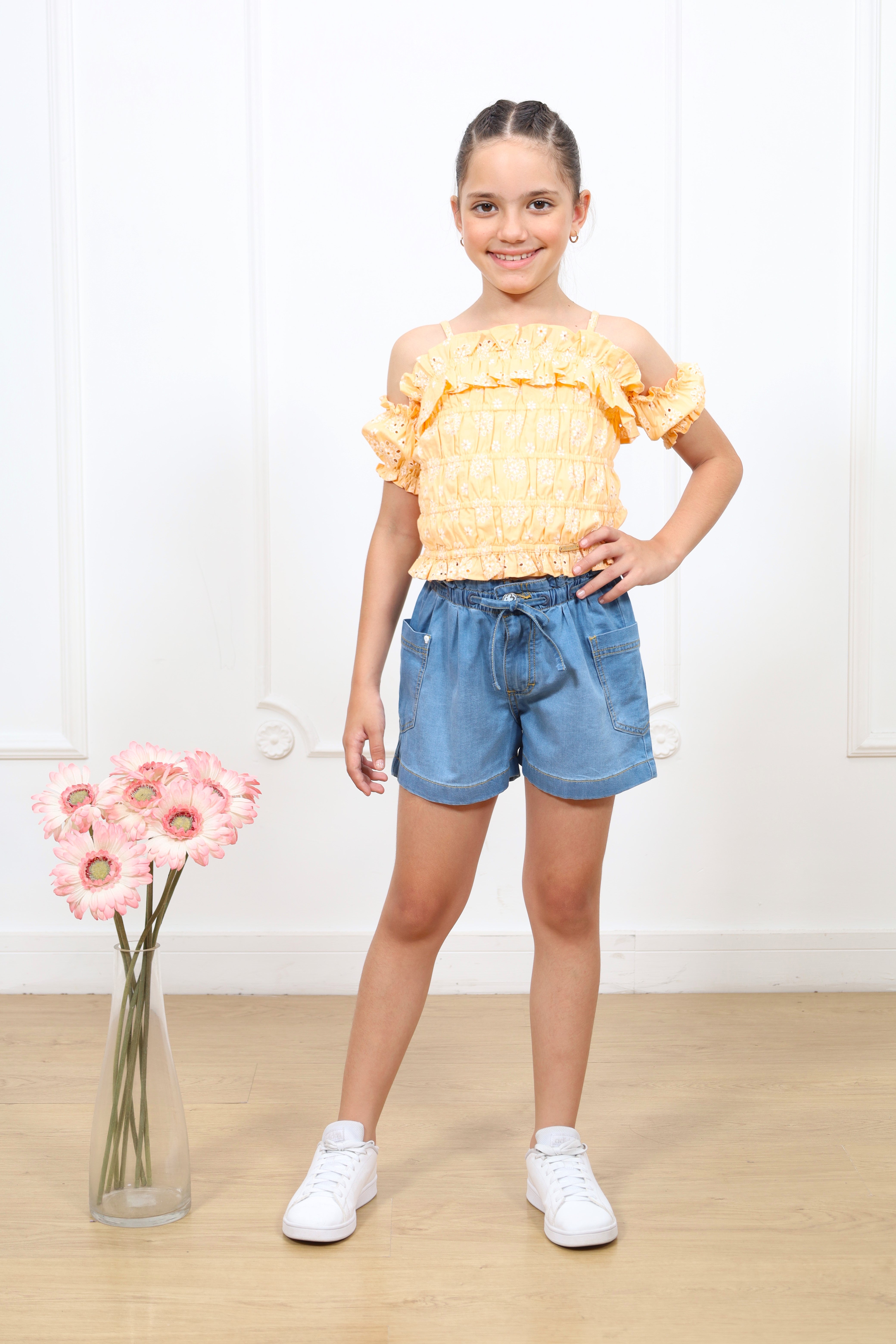 Short Leandra Denim