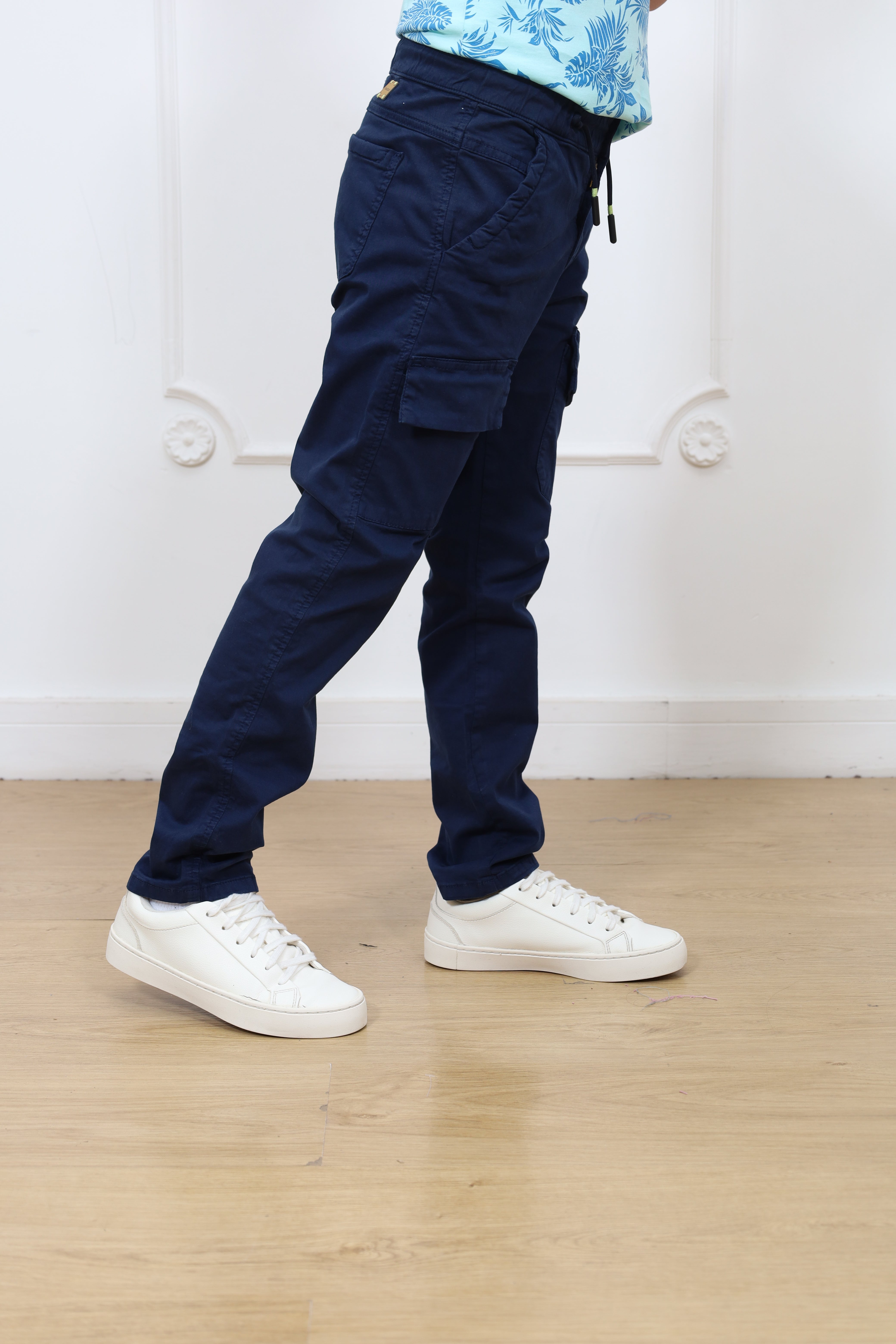 Pantalon jogger drill cargo Marquiño