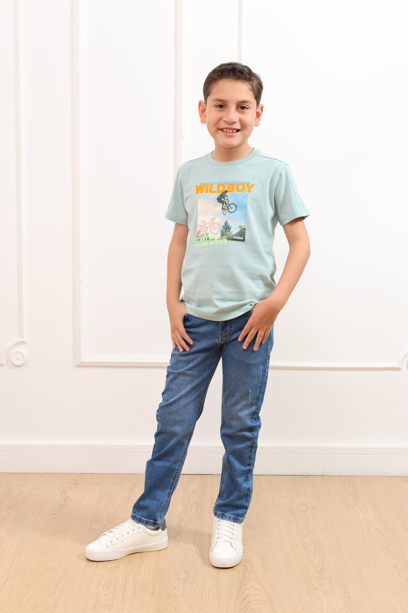 Pantalon denim Kiros Slim