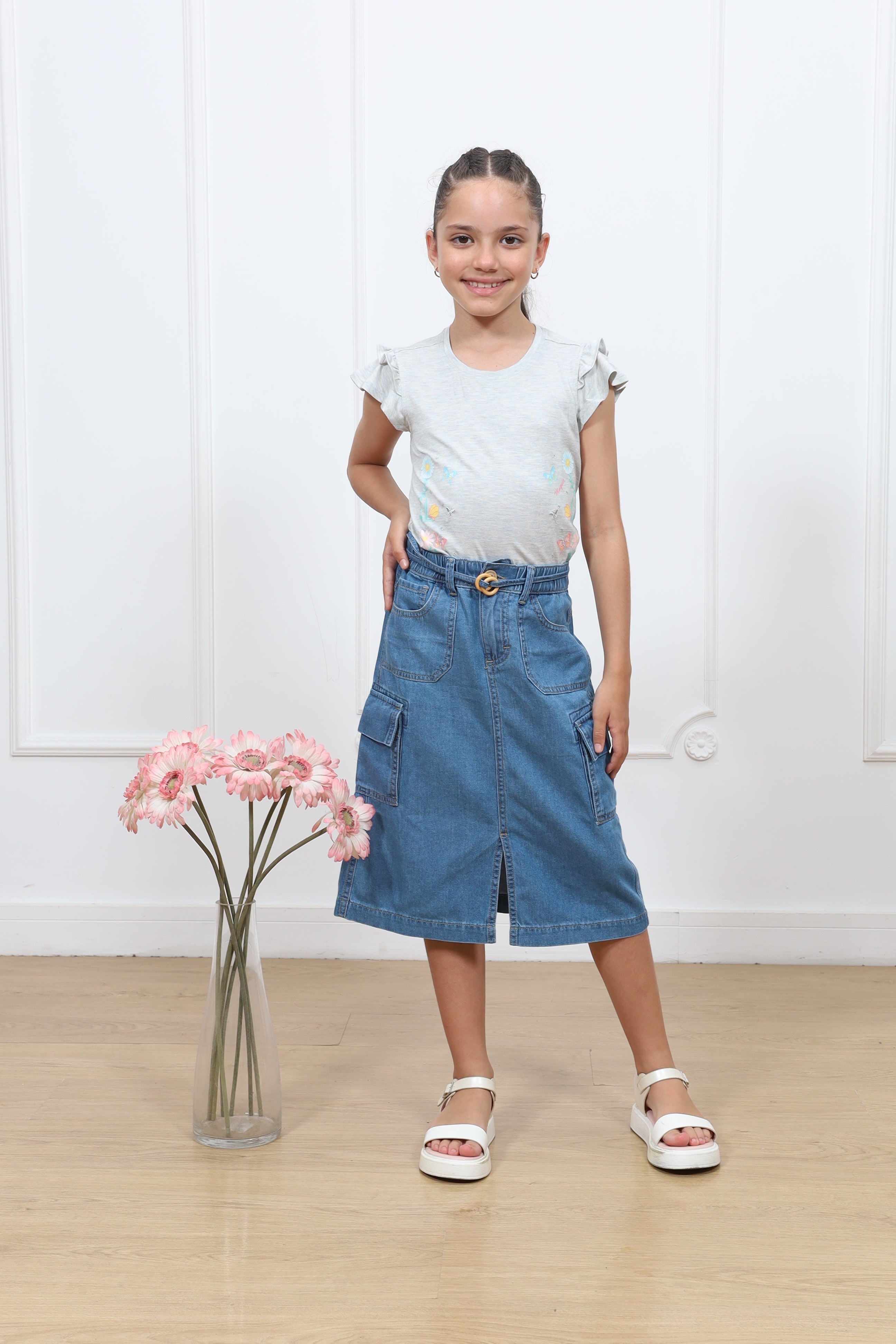 Falda denim Luna