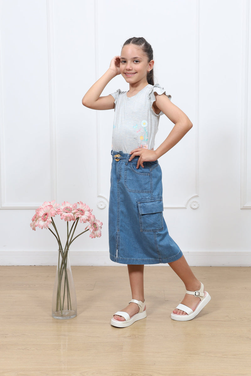 Falda denim Luna