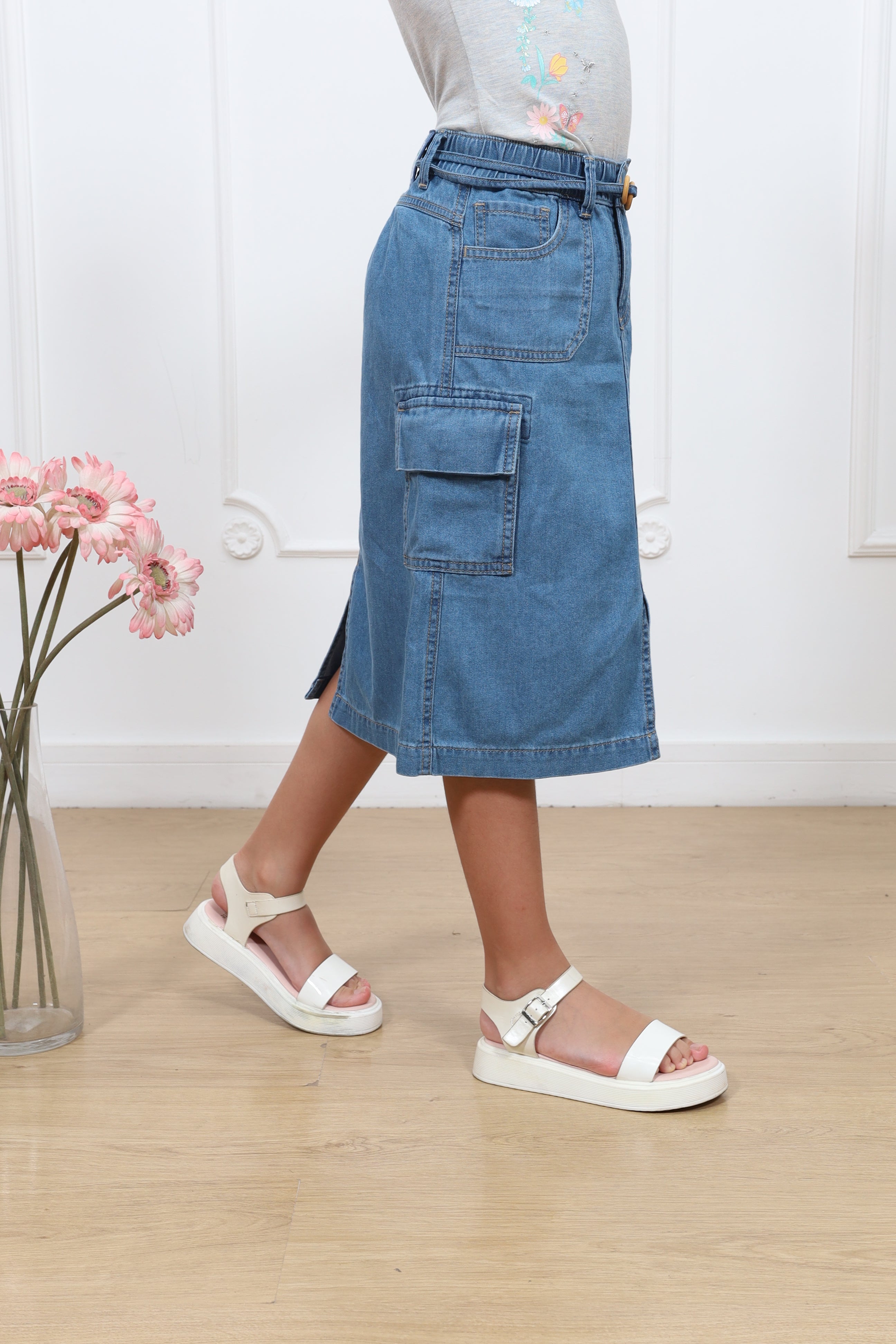 Falda denim Luna