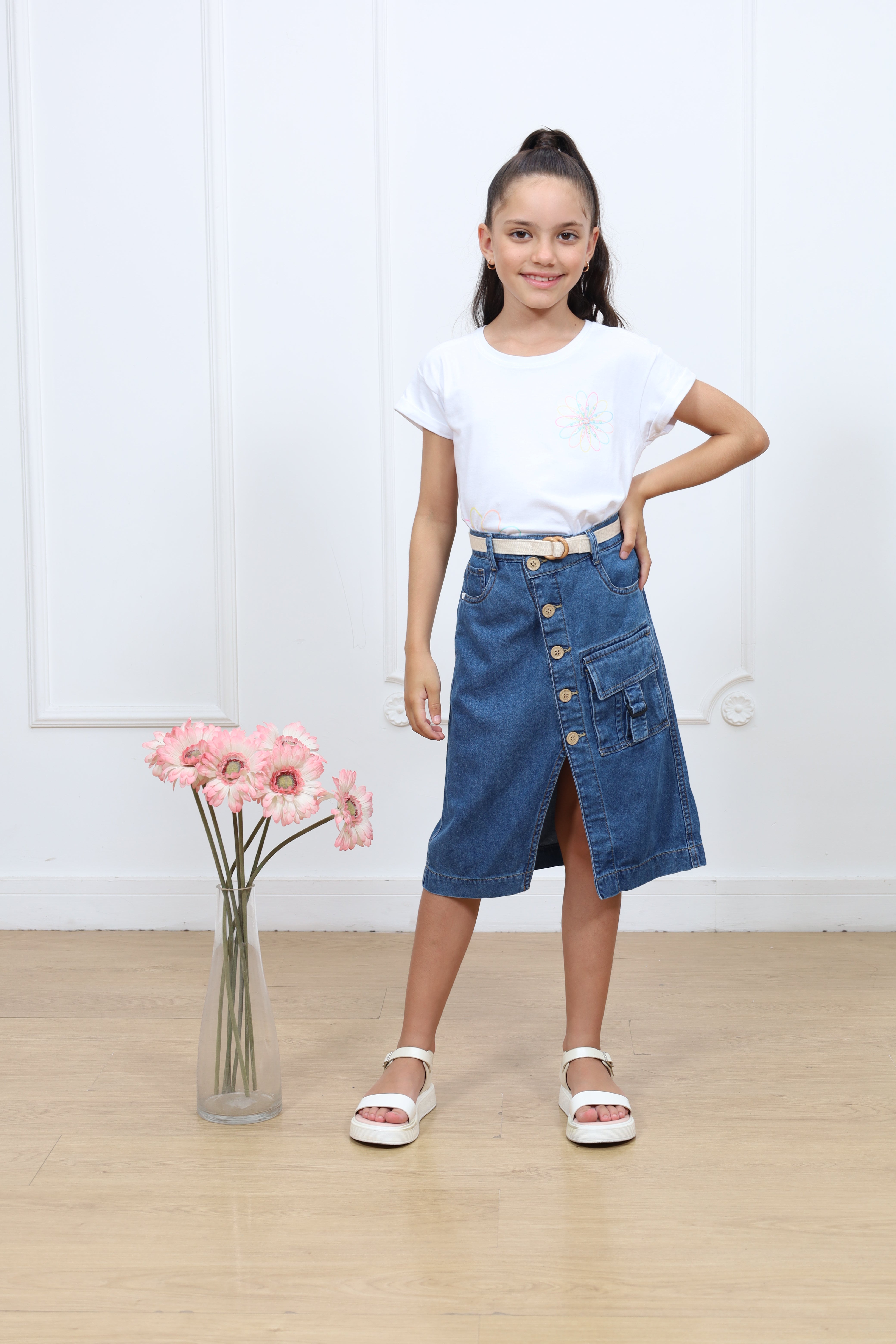 Falda denim Mika