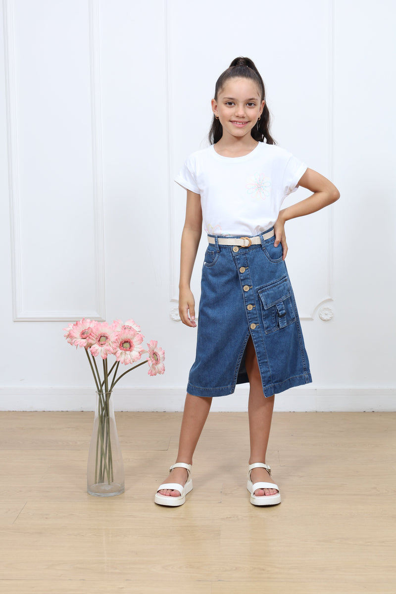 Falda denim Mika