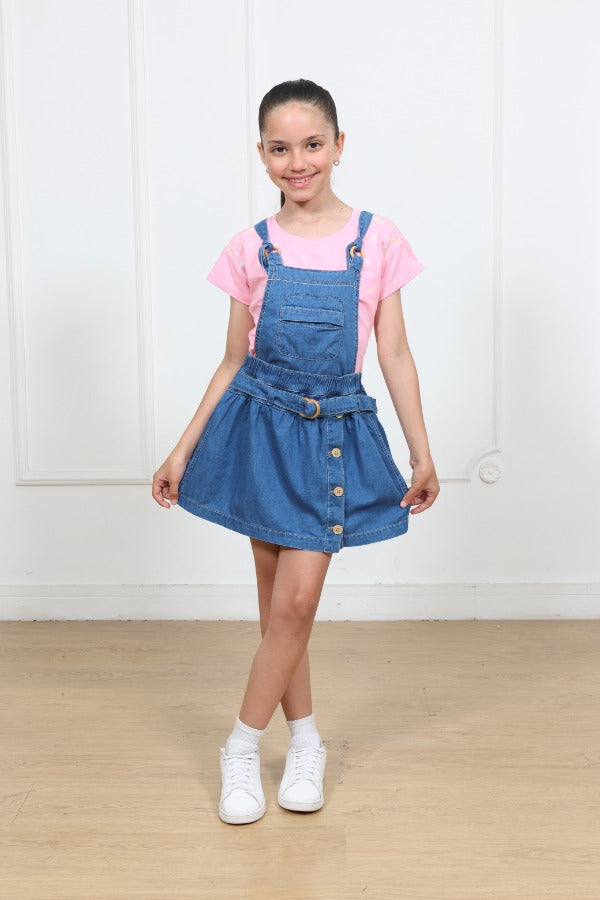 Jumper falda short denim Valia