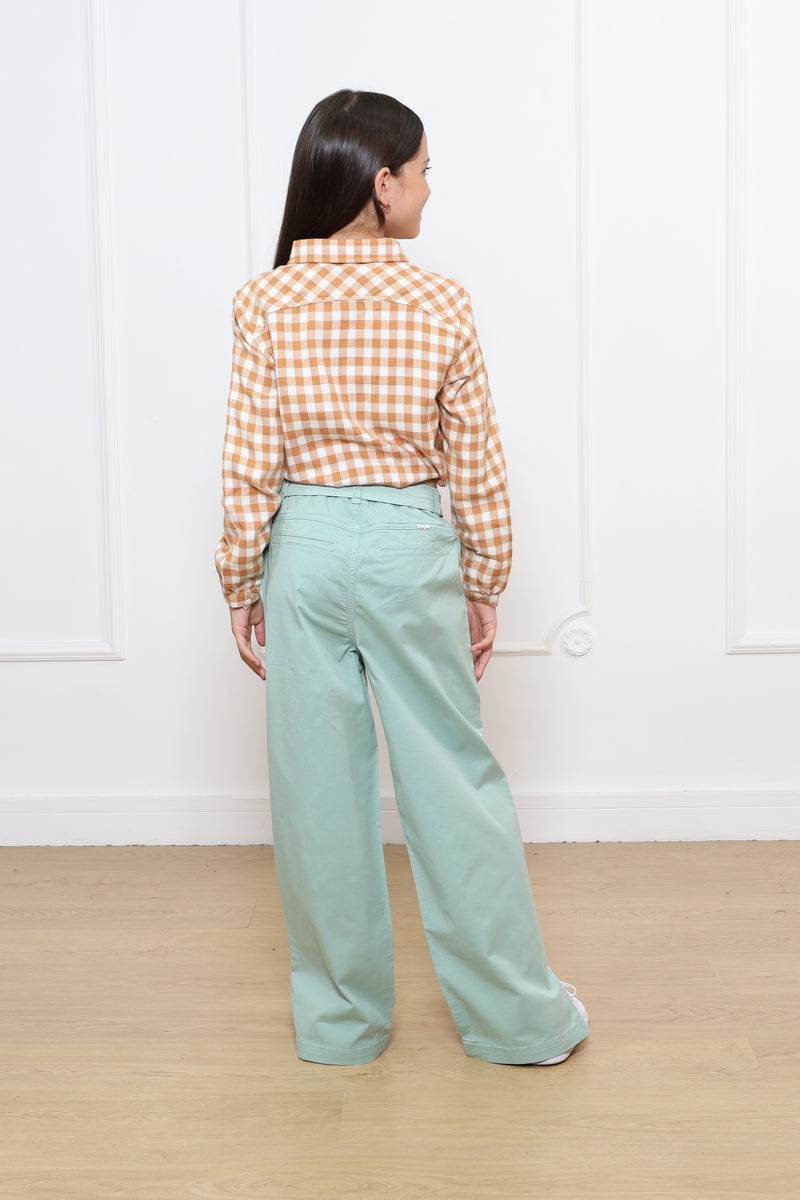 Blusa Manga Larga  Mirella Villela Estampada