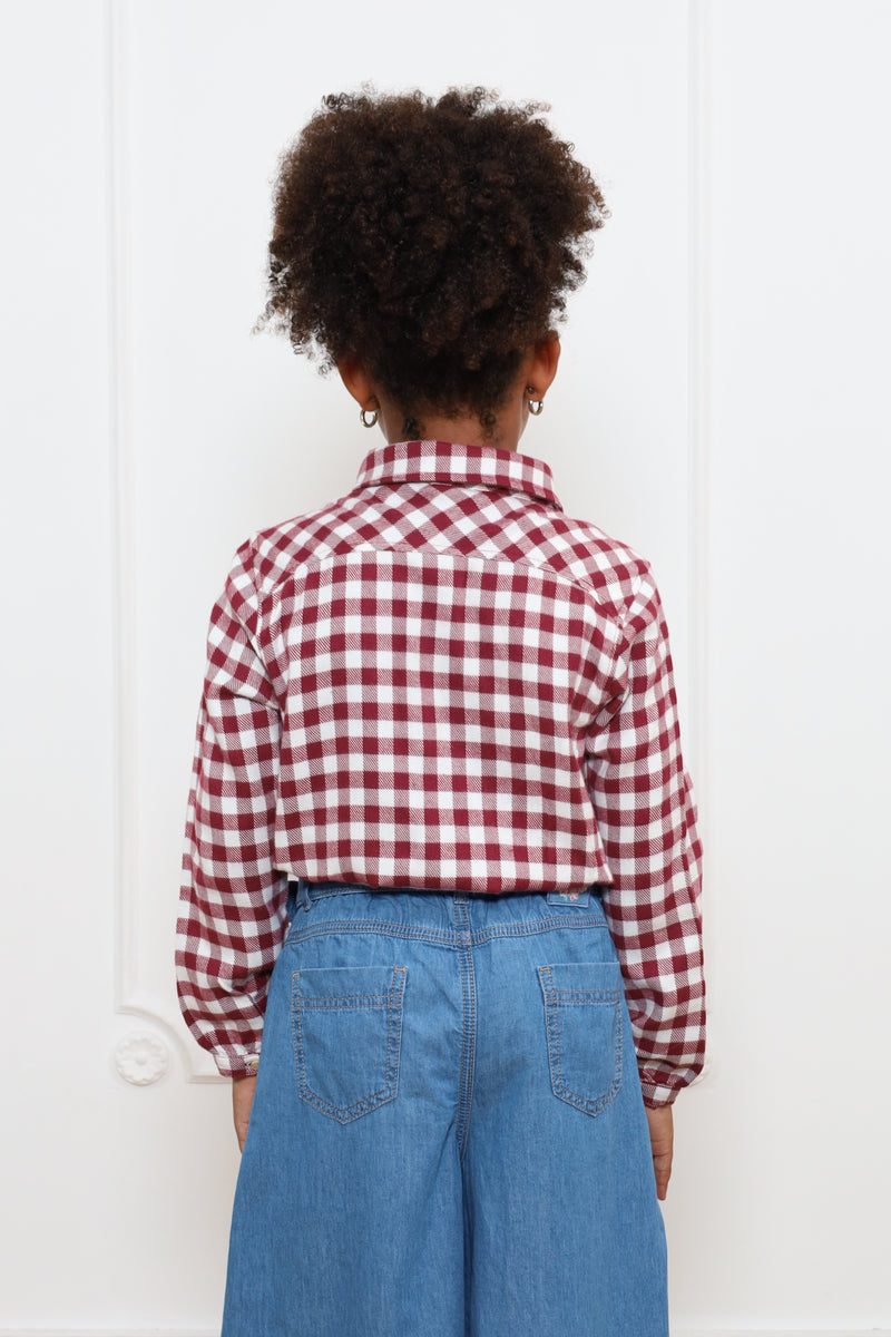 Blusa Manga Larga  Mirella Villela Estampada