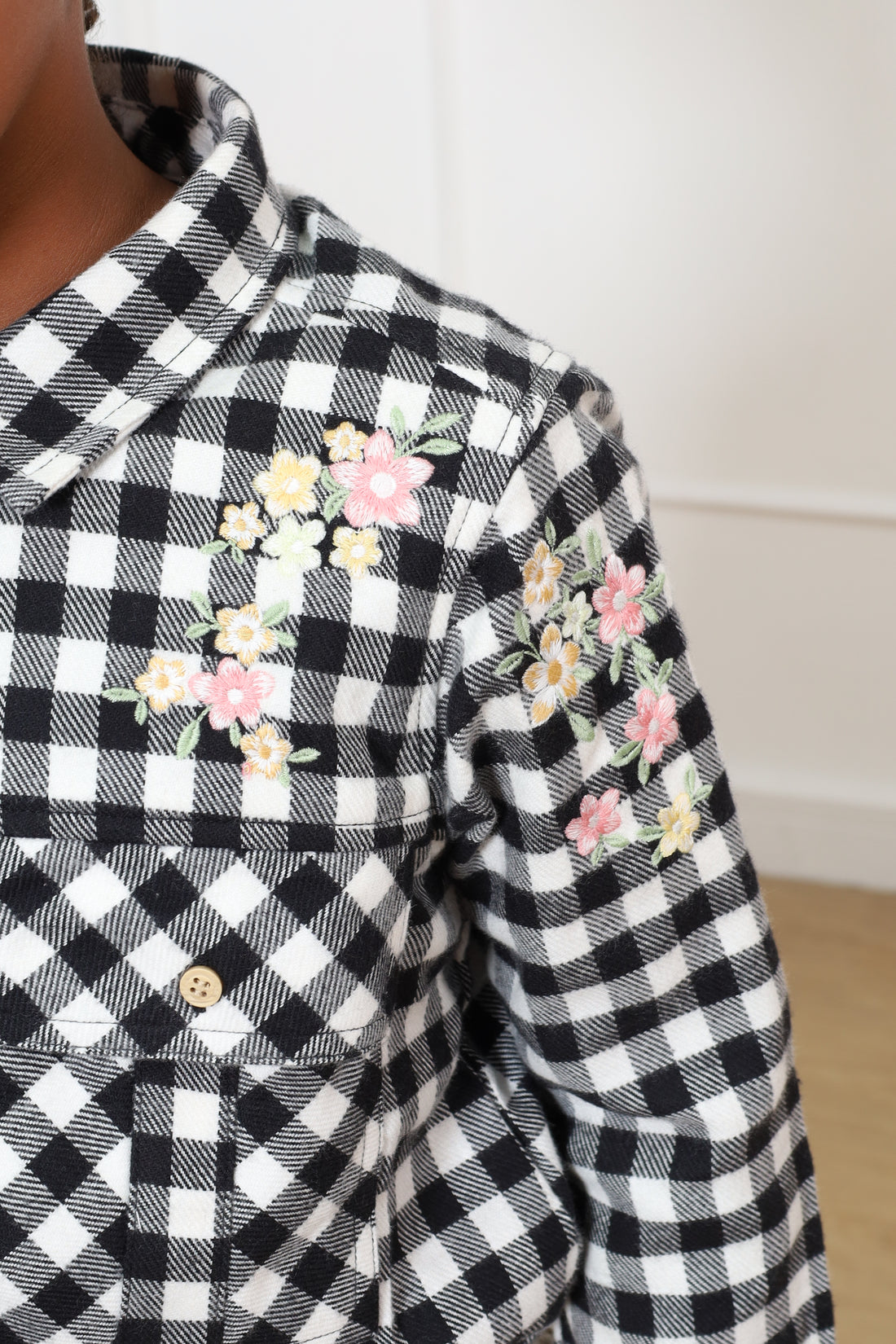 Blusa Manga Larga  Mirella Villela Estampada