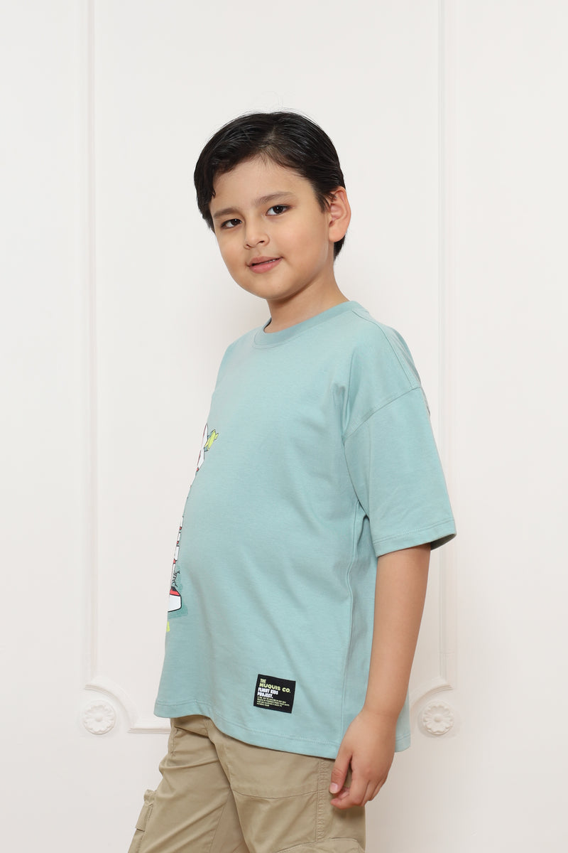 Polo Manga Corta  Anton Oversize En Jersey