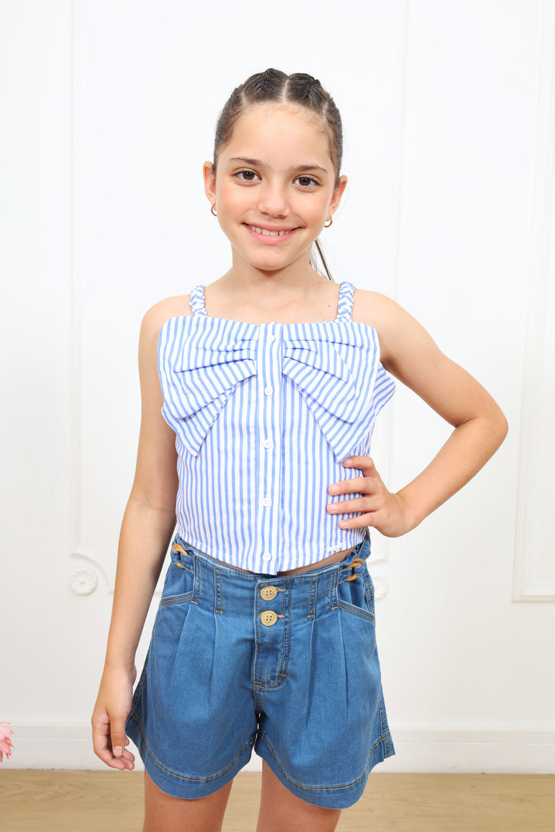 Blusa Top Con Tirantes Siba