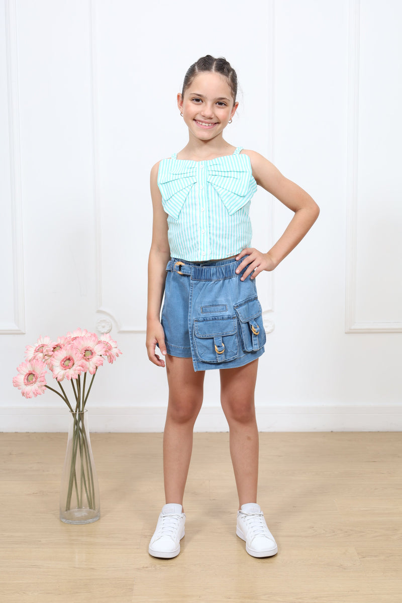 Blusa Top Con Tirantes Siba
