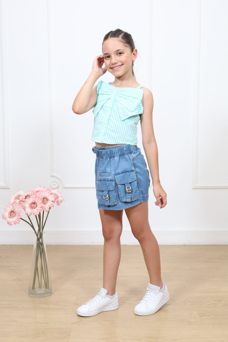 Blusa Top Con Tirantes Siba