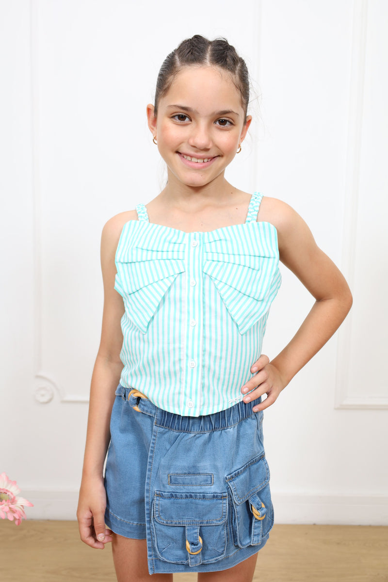 Blusa Top Con Tirantes Siba