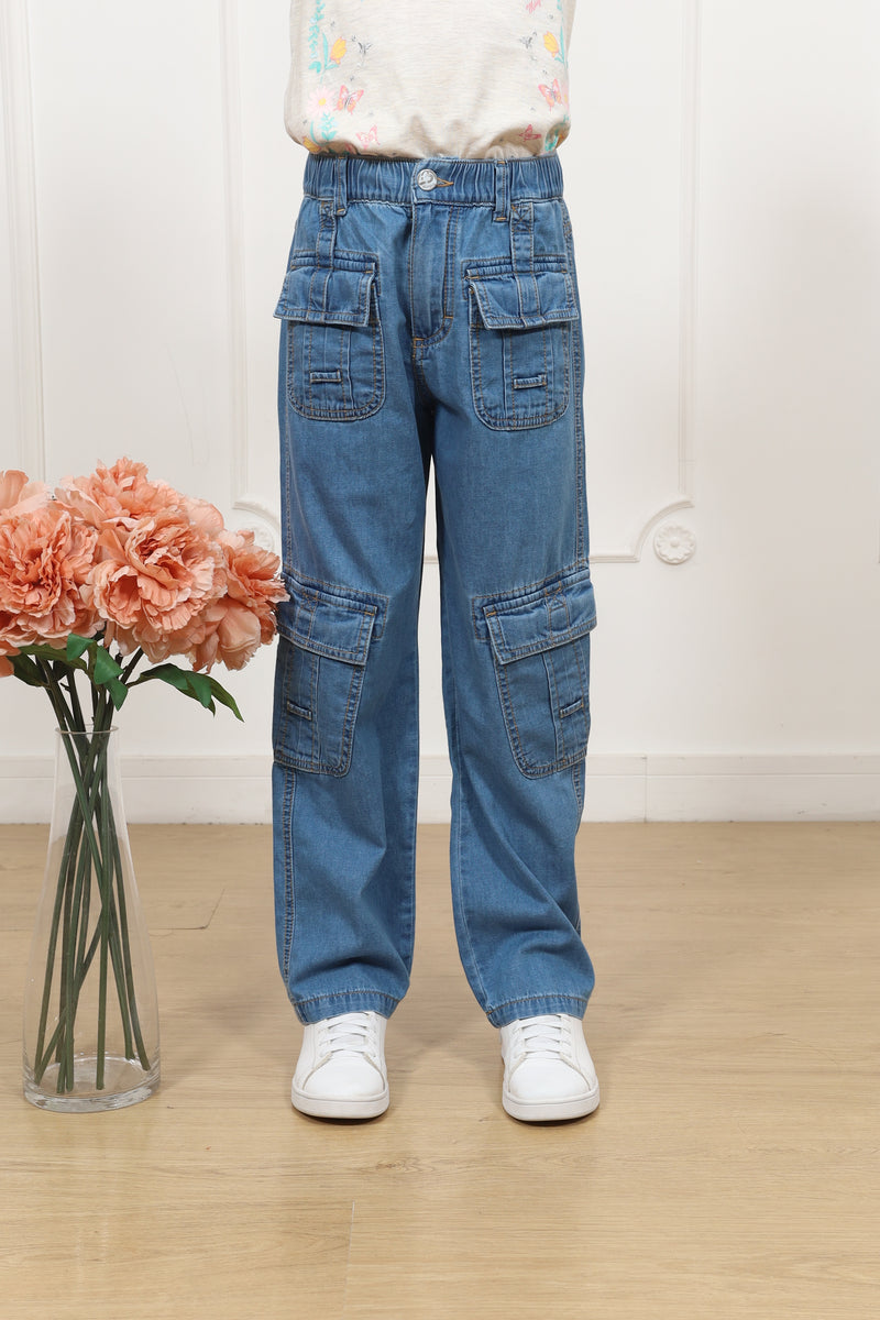 Pantalon Jery  Recto  Cargo Denim