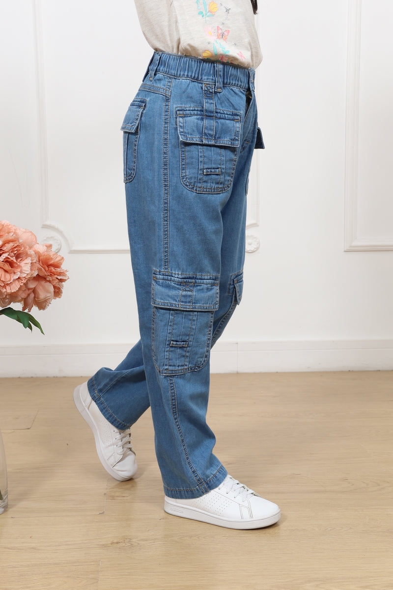 Pantalon Jery  Recto  Cargo Denim