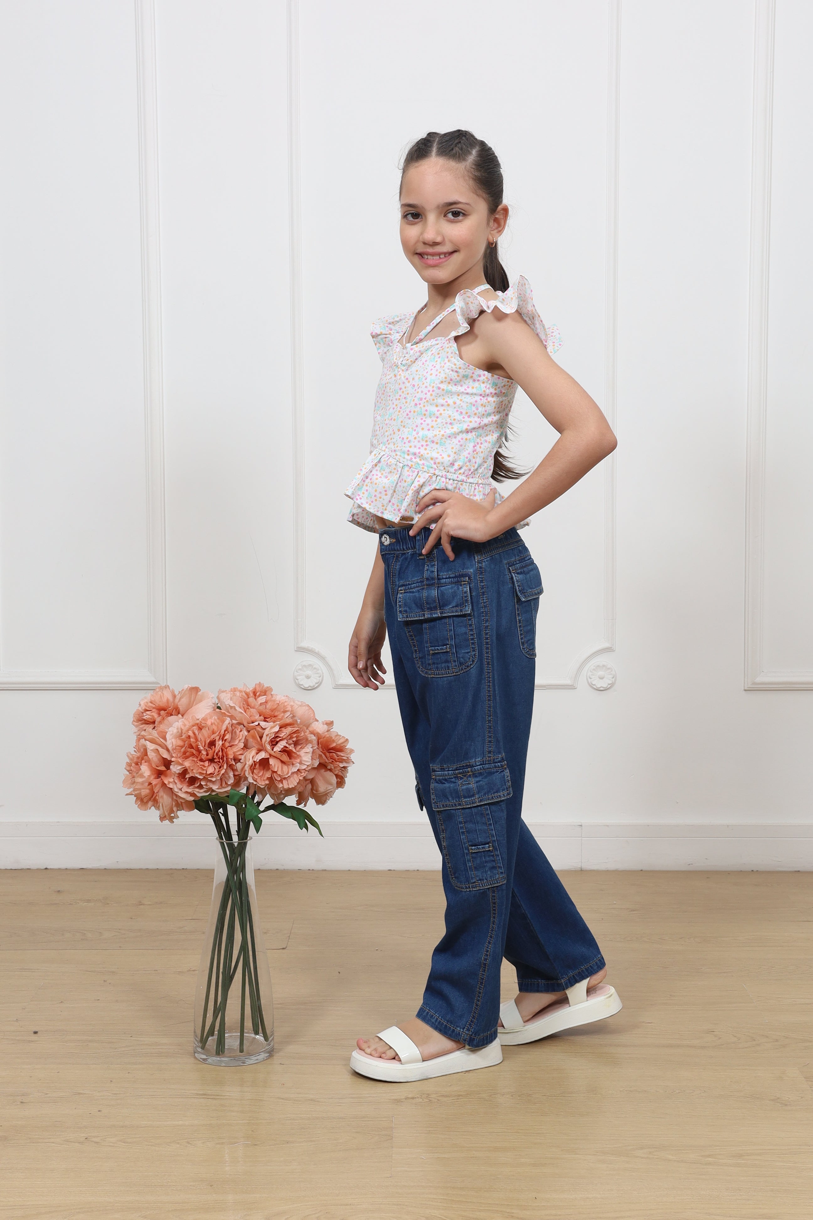 Pantalon Jery  Recto Cargo Denim