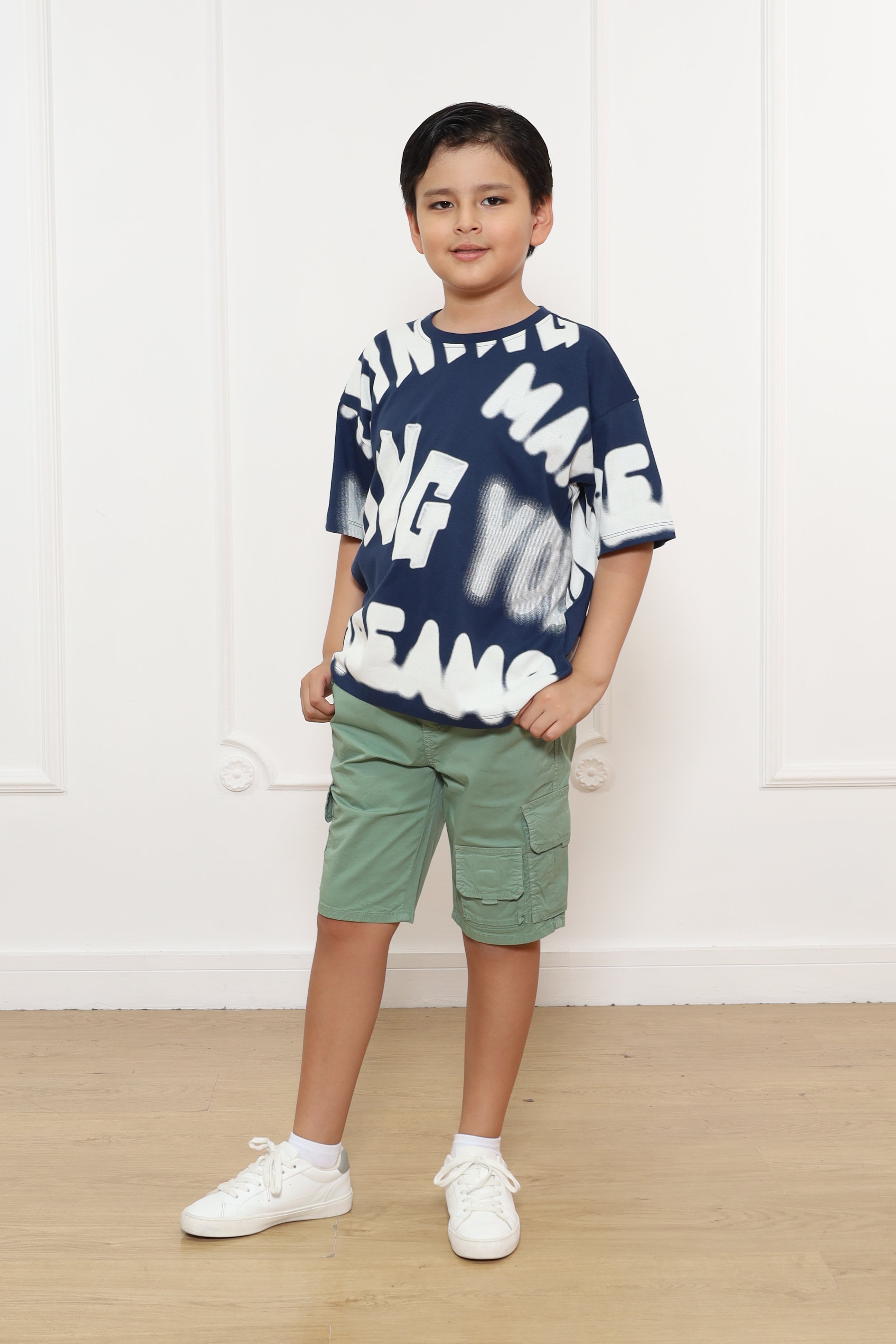 Polo Manga Corta Luigi Oversize En Jersey
