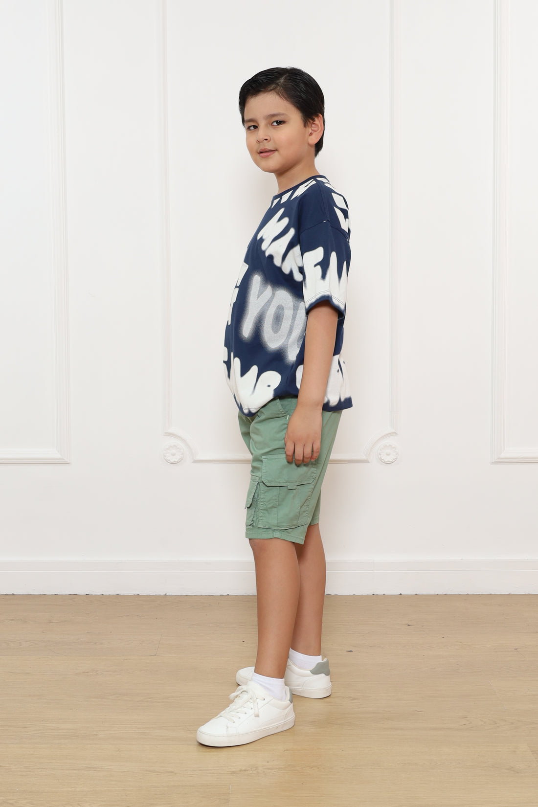 Polo Manga Corta Luigi Oversize En Jersey