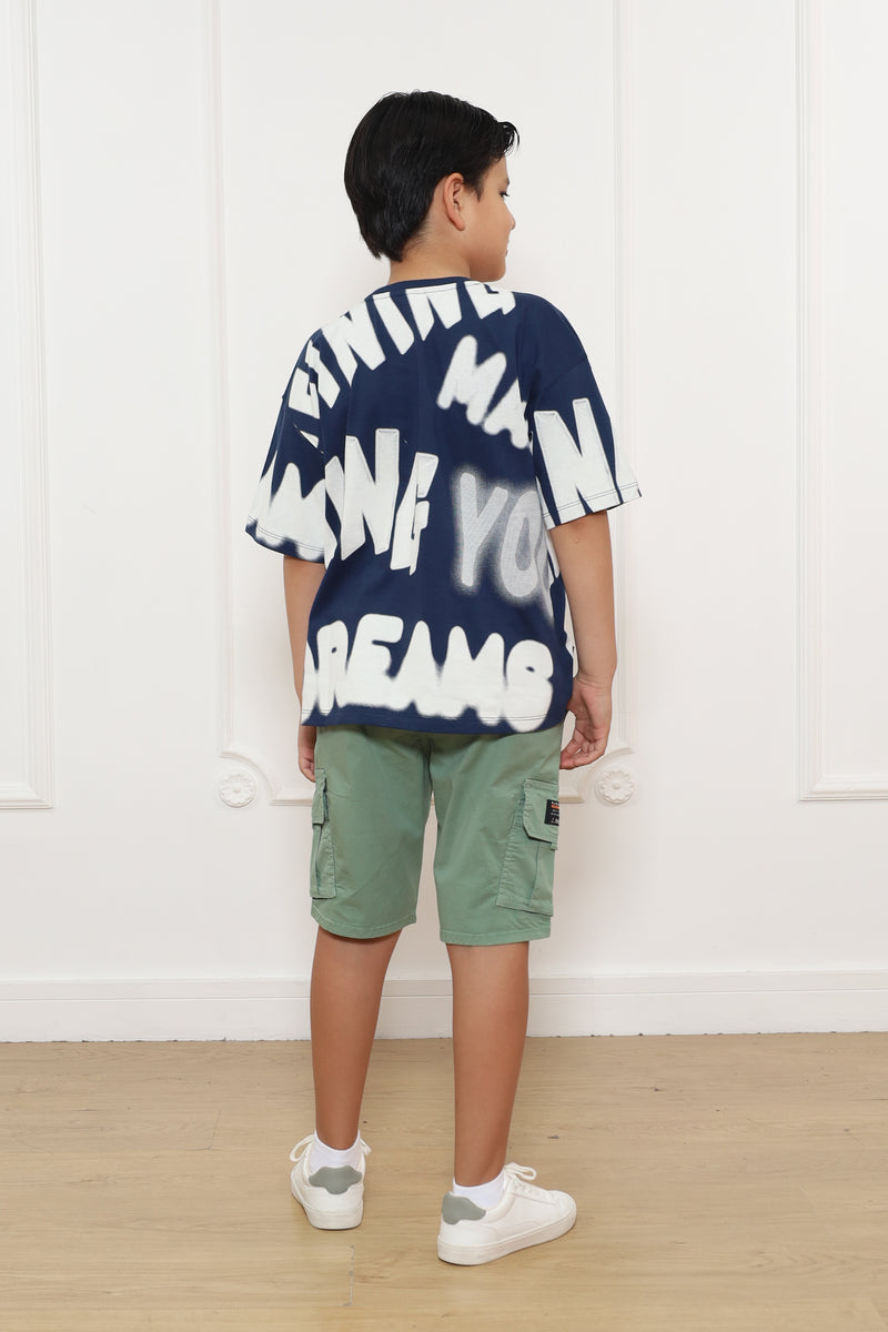 Polo Manga Corta Luigi Oversize En Jersey