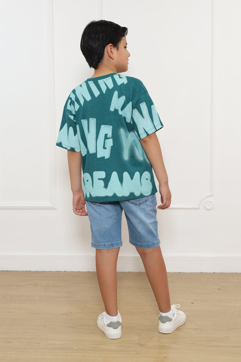 Polo Manga Corta Luigi Oversize En Jersey