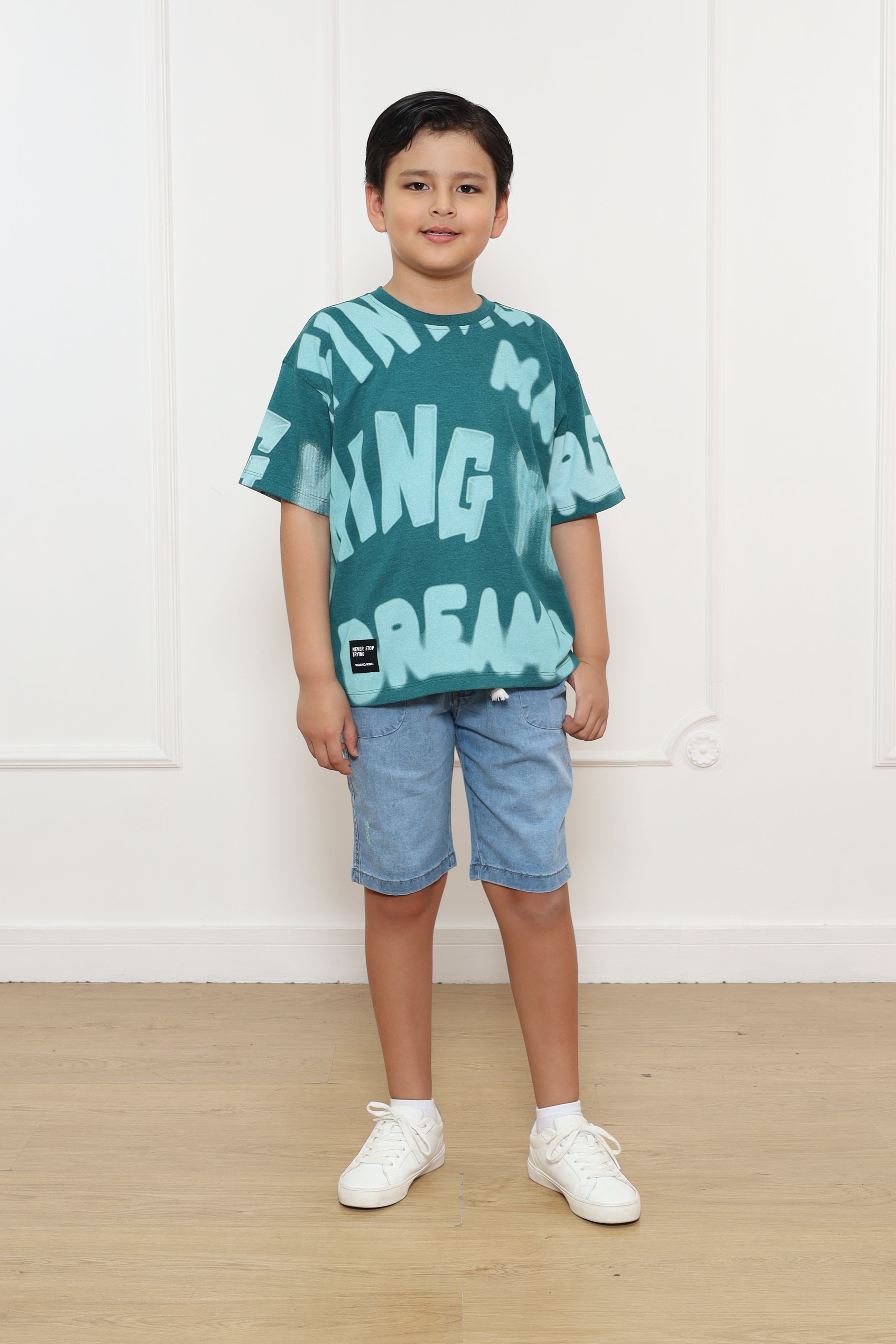 Polo Manga Corta Luigi Oversize En Jersey