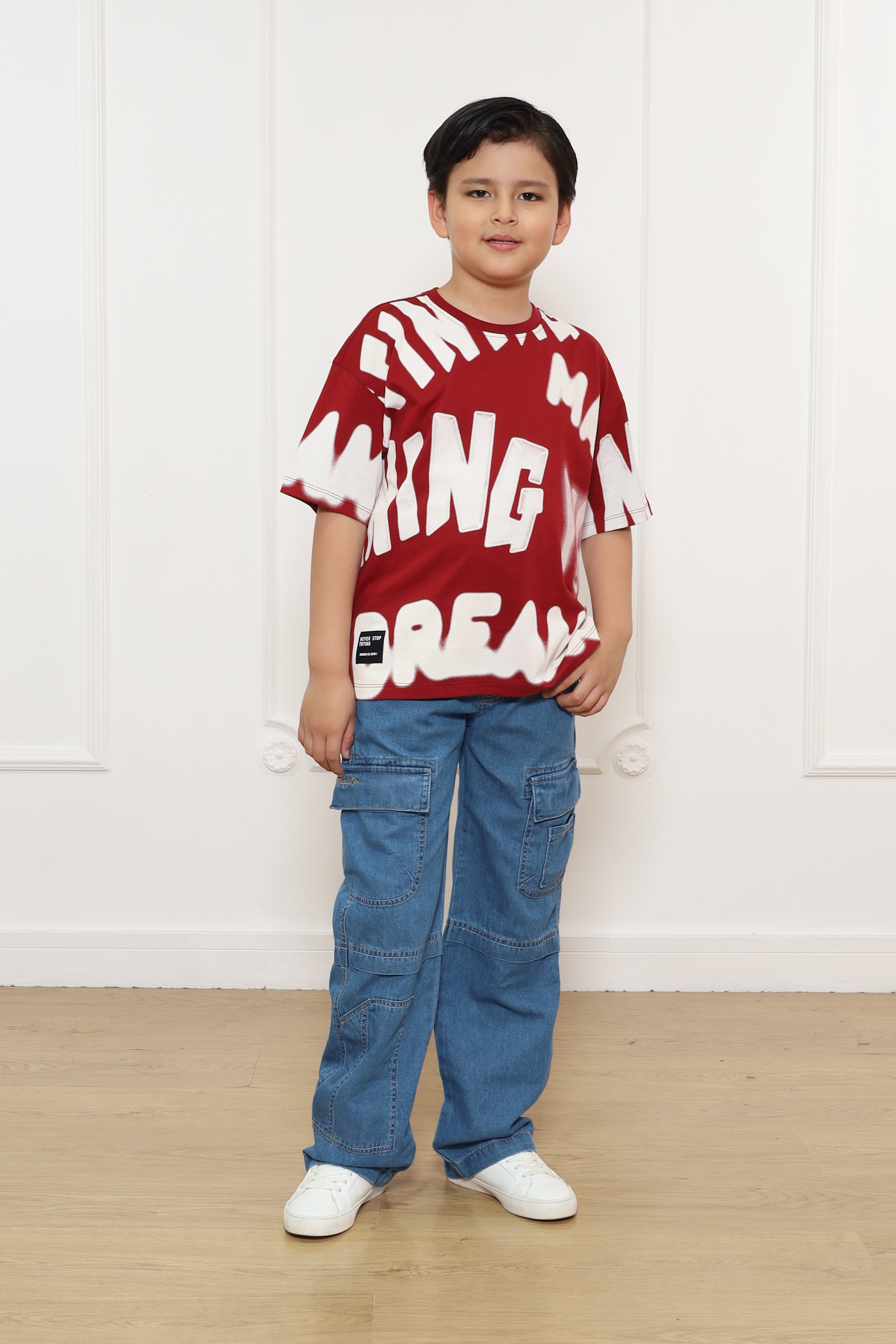 Polo Manga Corta Luigi Oversize En Jersey
