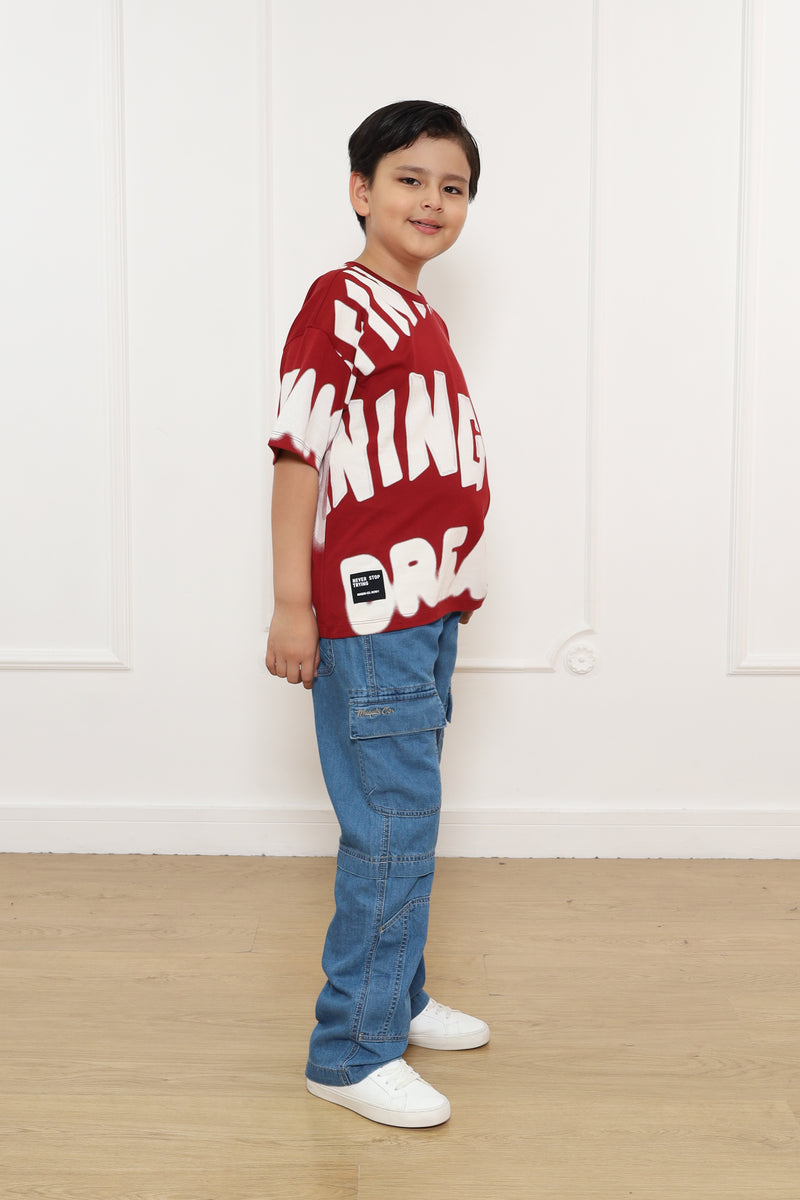 Polo Manga Corta Luigi Oversize En Jersey