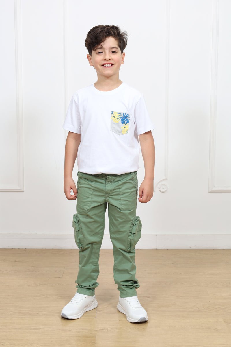 Pantalon Alexis Entalle Slim Drill Confort