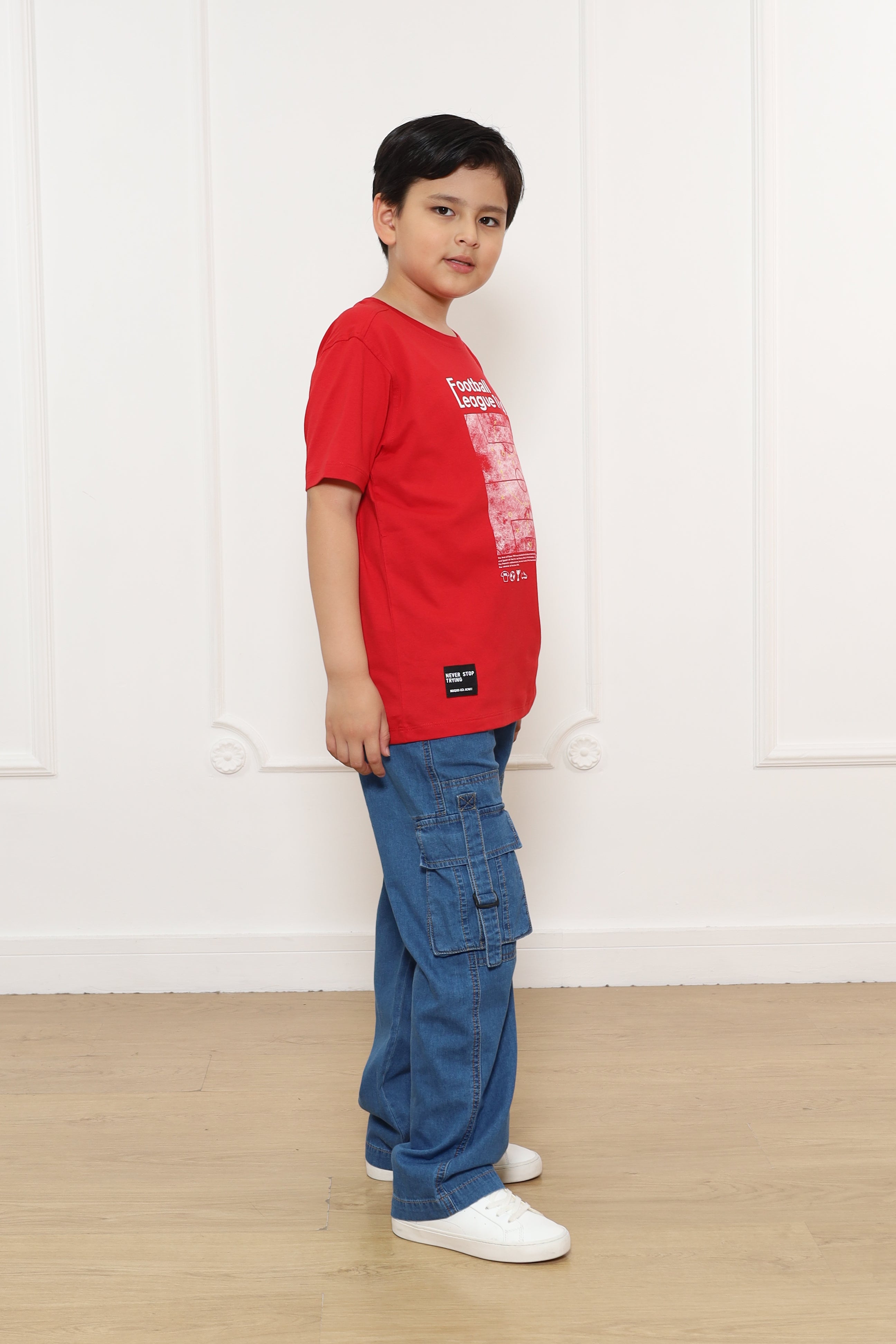 Pantalon Tadeo Entalle Baggy En Denim Rigido