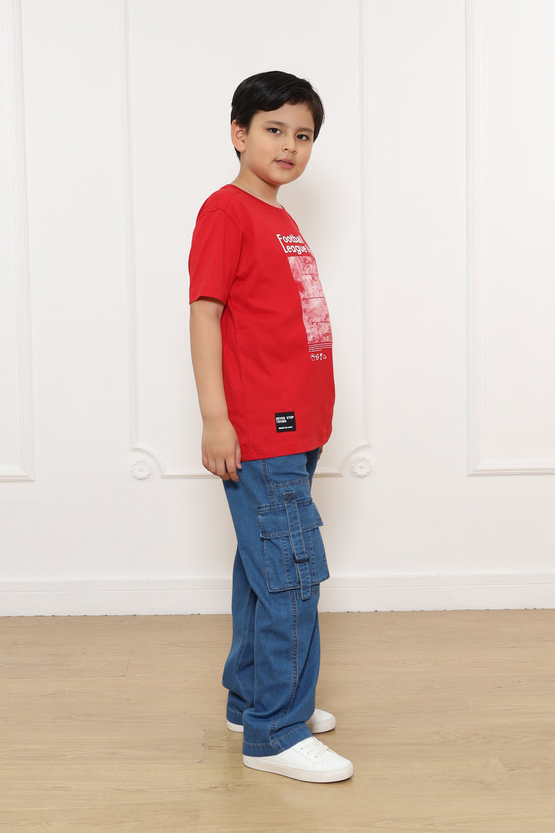 Pantalon Tadeo Entalle Baggy En Denim Rigido