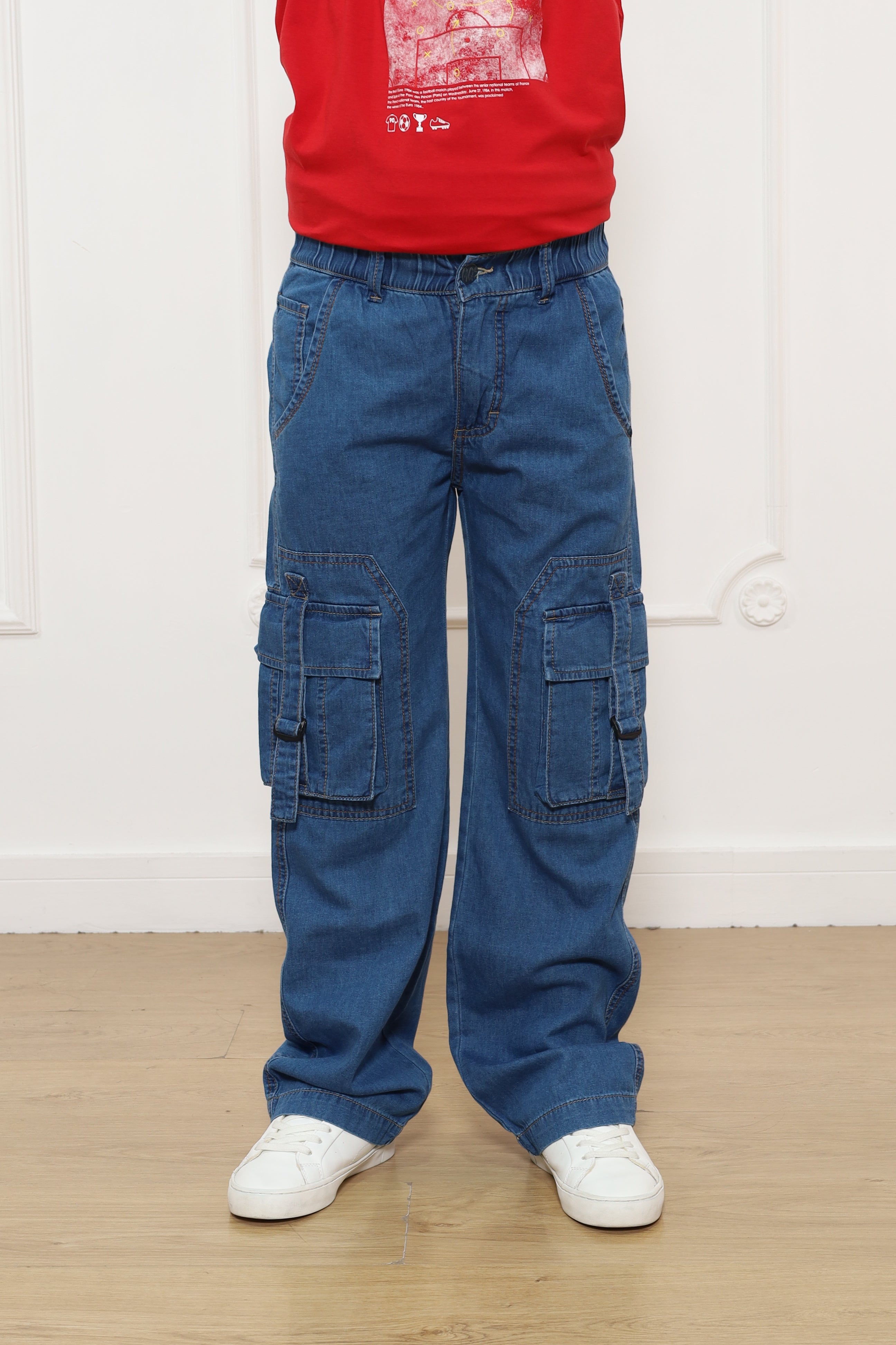 Pantalon Tadeo Entalle Baggy En Denim Rigido